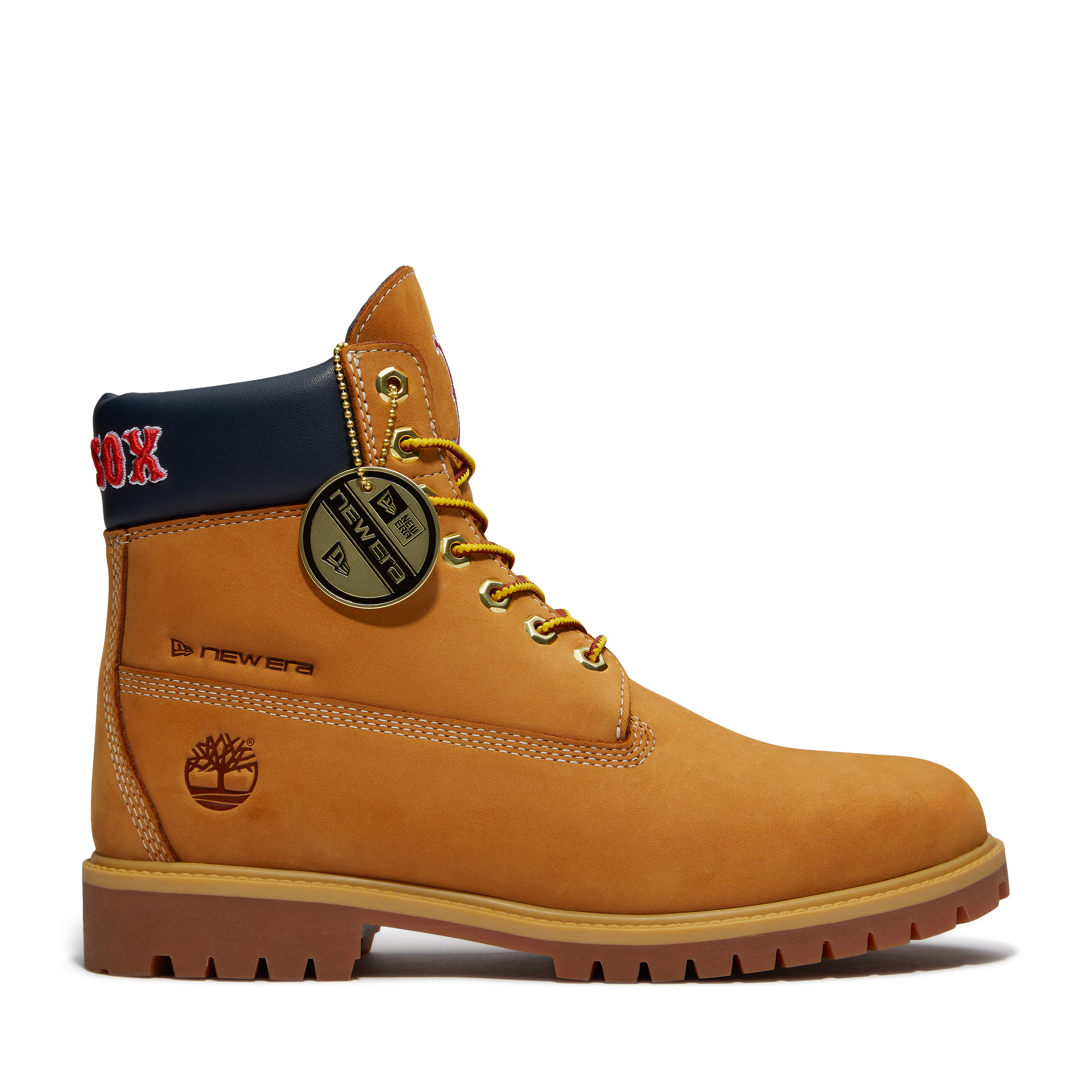 Mens Timberland x New Era Heritage 6-Inch Waterproof Boots 'Boston Red Sox'
