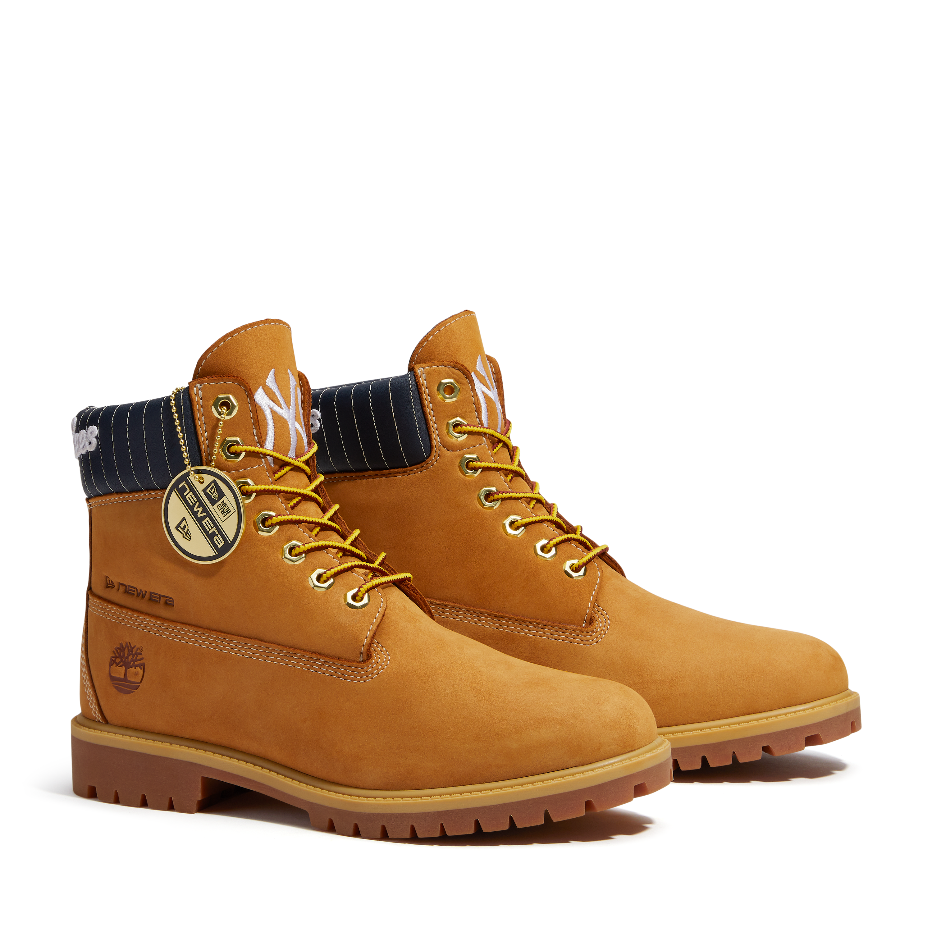 Mens Timberland x New Era Heritage 6-Inch Waterproof Boots 'New York Yankees'