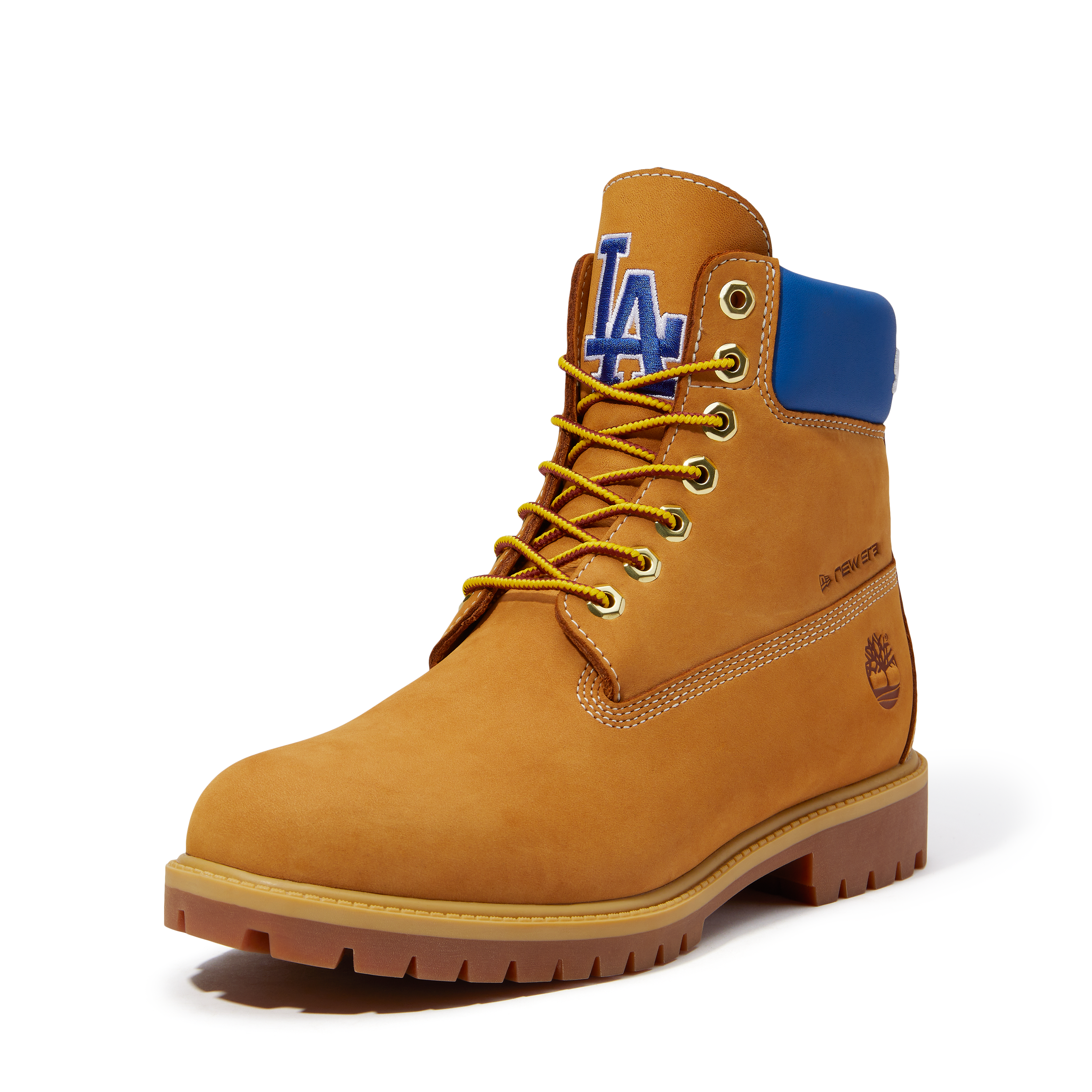 Mens Timberland x New Era Heritage 6-Inch Waterproof Boots 'Los Angeles Dodgers'