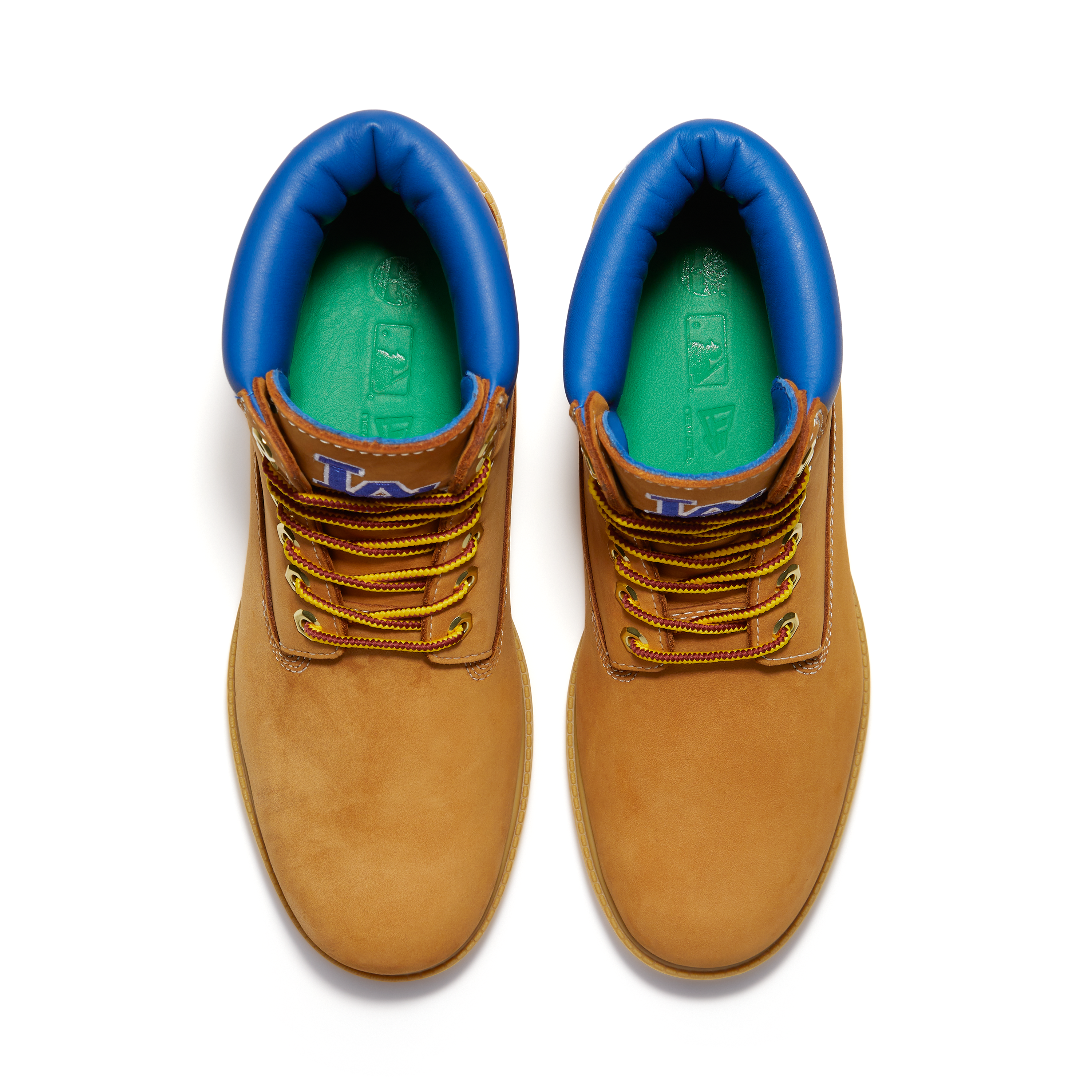 Mens Timberland x New Era Heritage 6-Inch Waterproof Boots 'Los Angeles Dodgers'