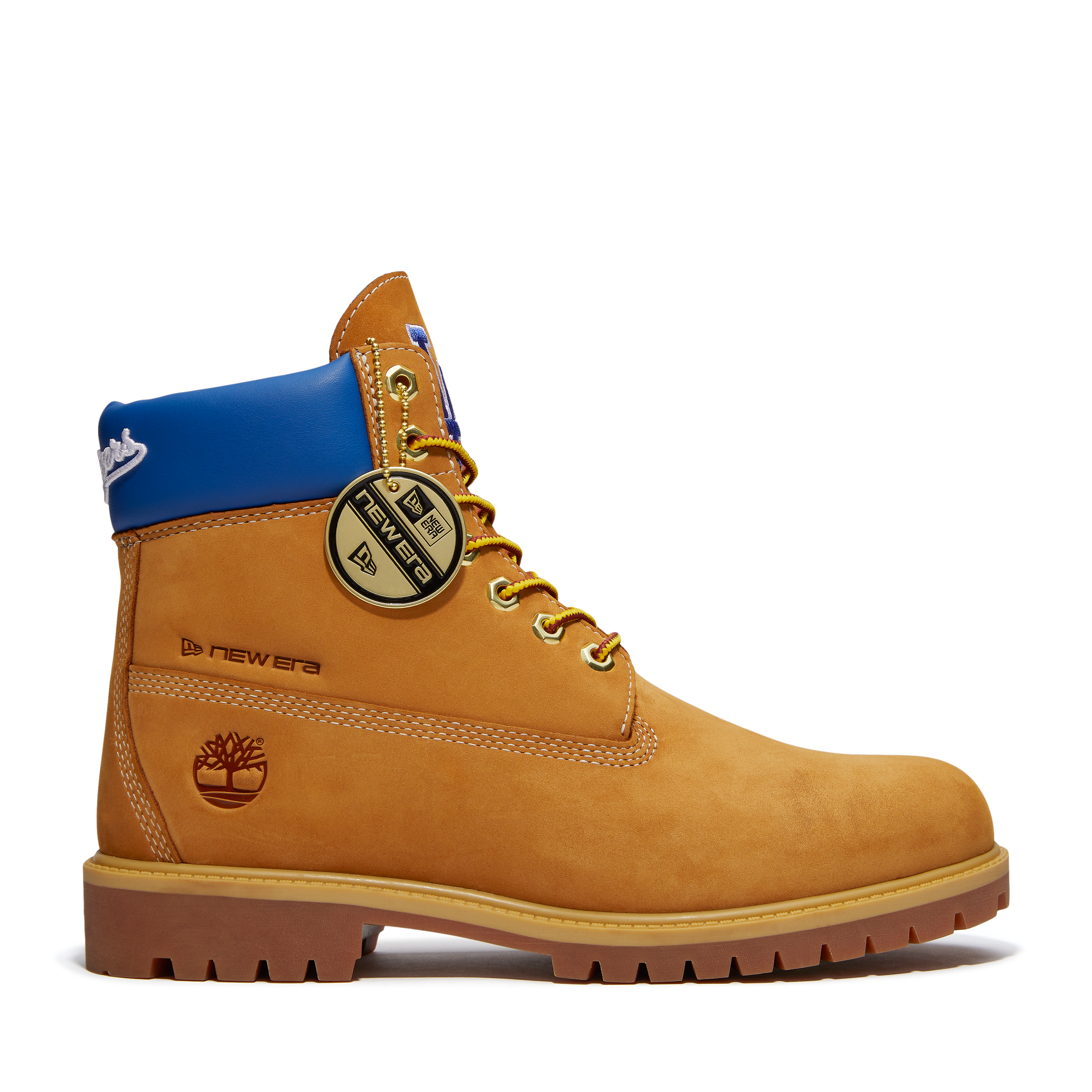 Mens Timberland x New Era Heritage 6-Inch Waterproof Boots 'Los Angeles Dodgers'