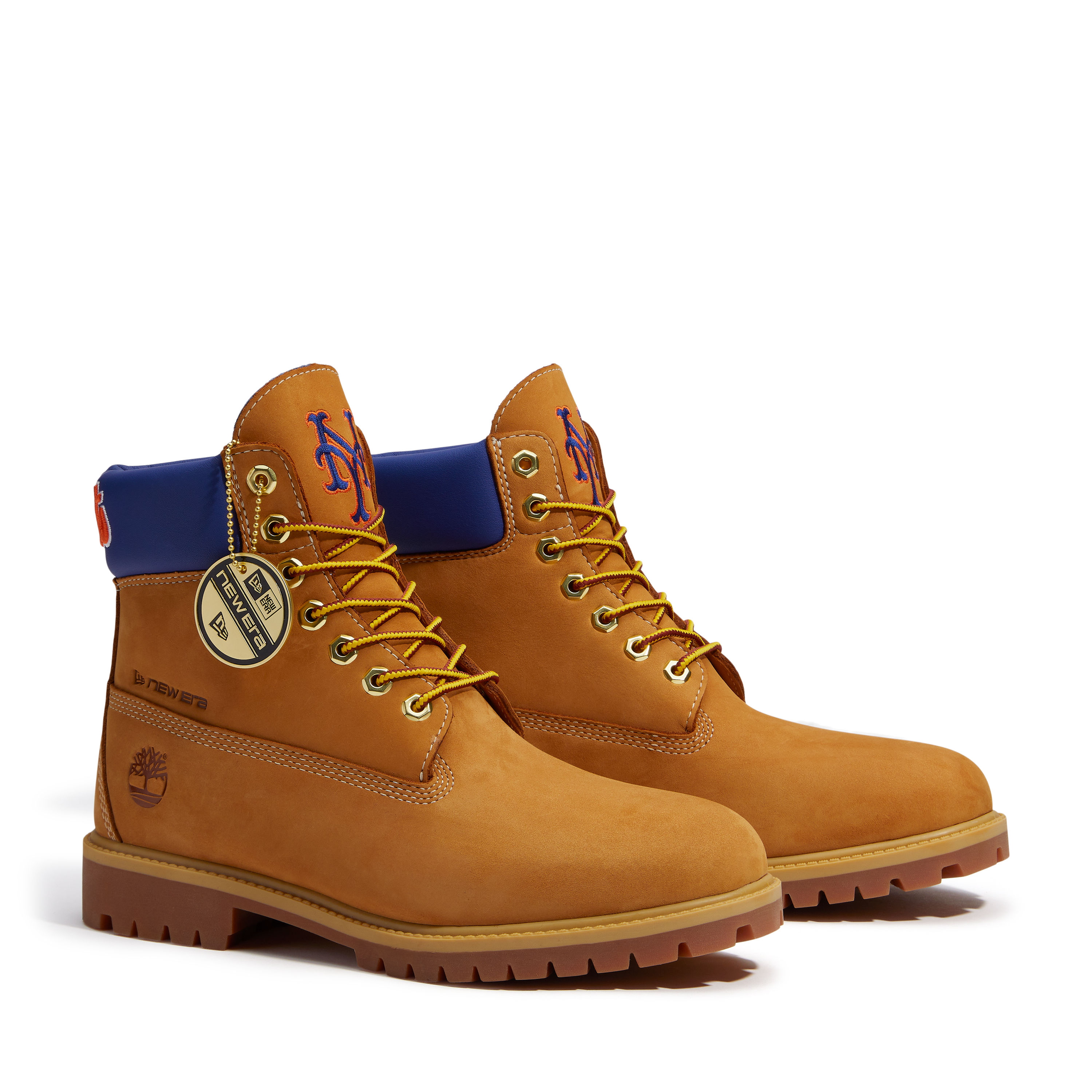 Mens Timberland x New Era Heritage 6-Inch Waterproof Boots 'NewYork Mets'