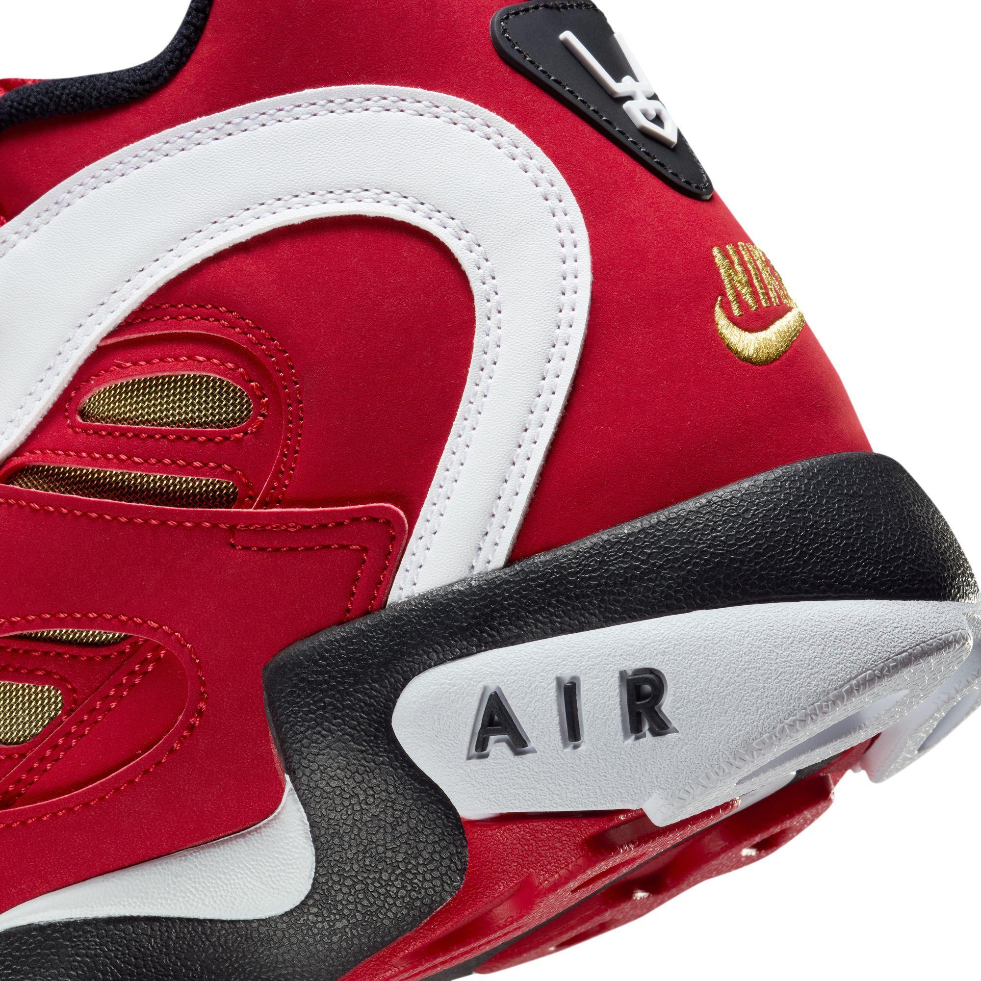 Nike Air Diamond Turf 2 “Fire Red/White”