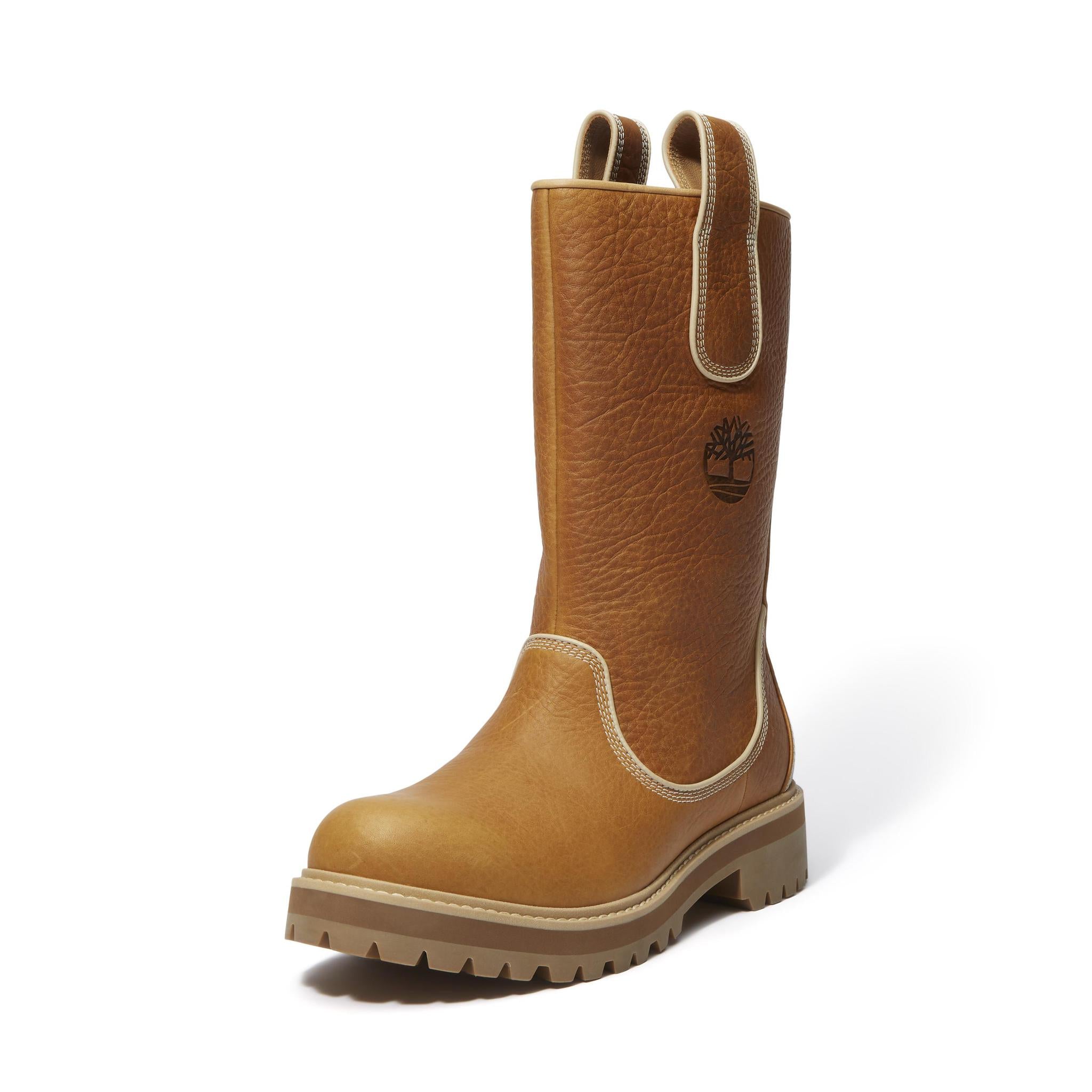 Vibram TALL PULL ON WATERPROOF BOOT WHEAT