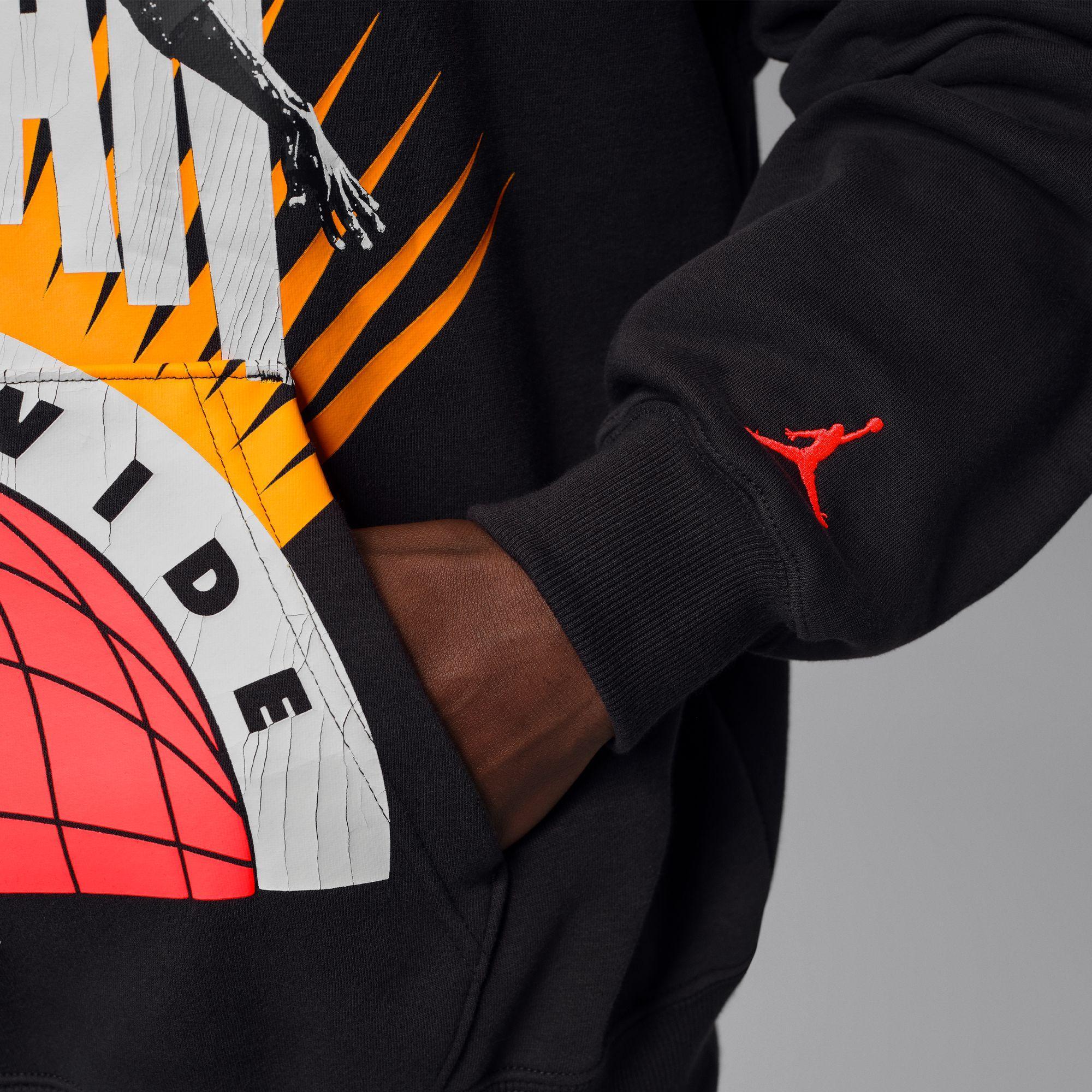 Jordan Brooklyn Fleece Hoodie “Infrared 23”