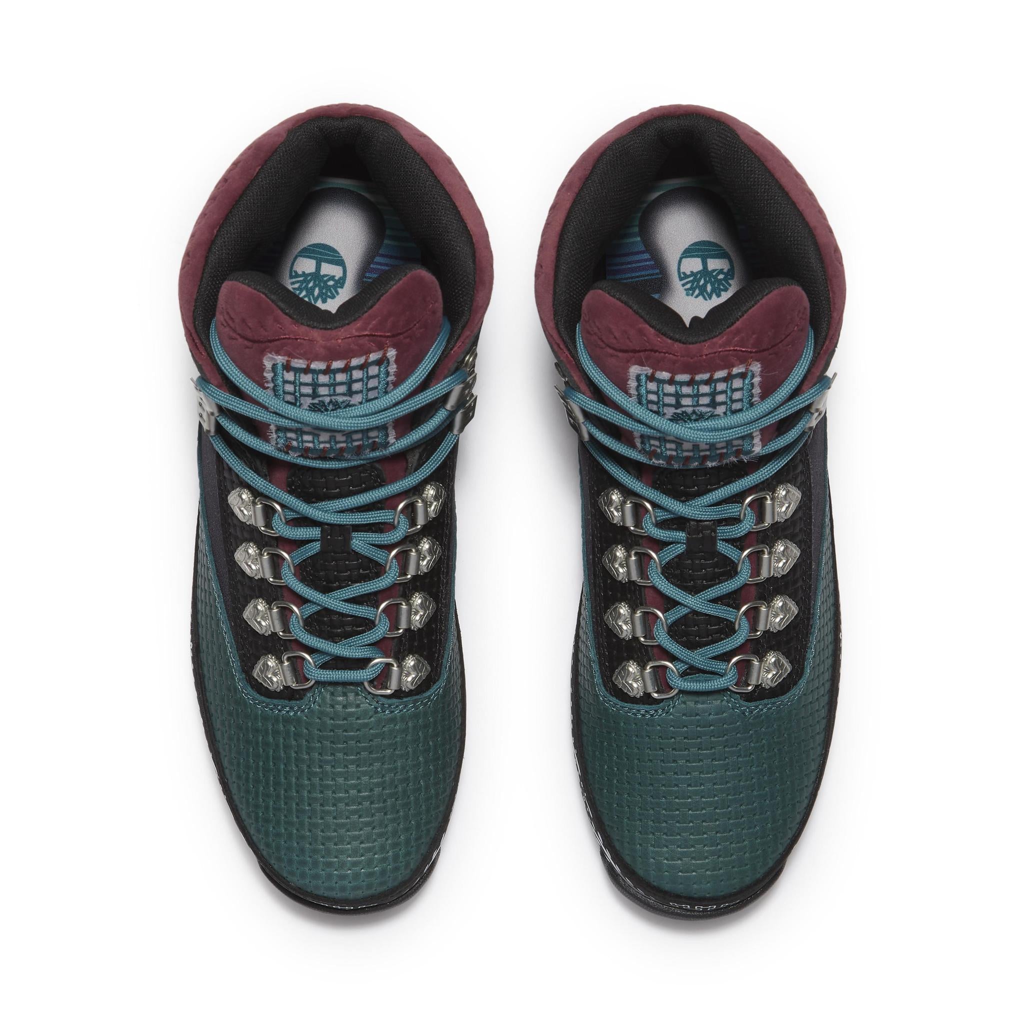 Euro Hiker MID LACE UP BOOT TEAL FULL GRIP