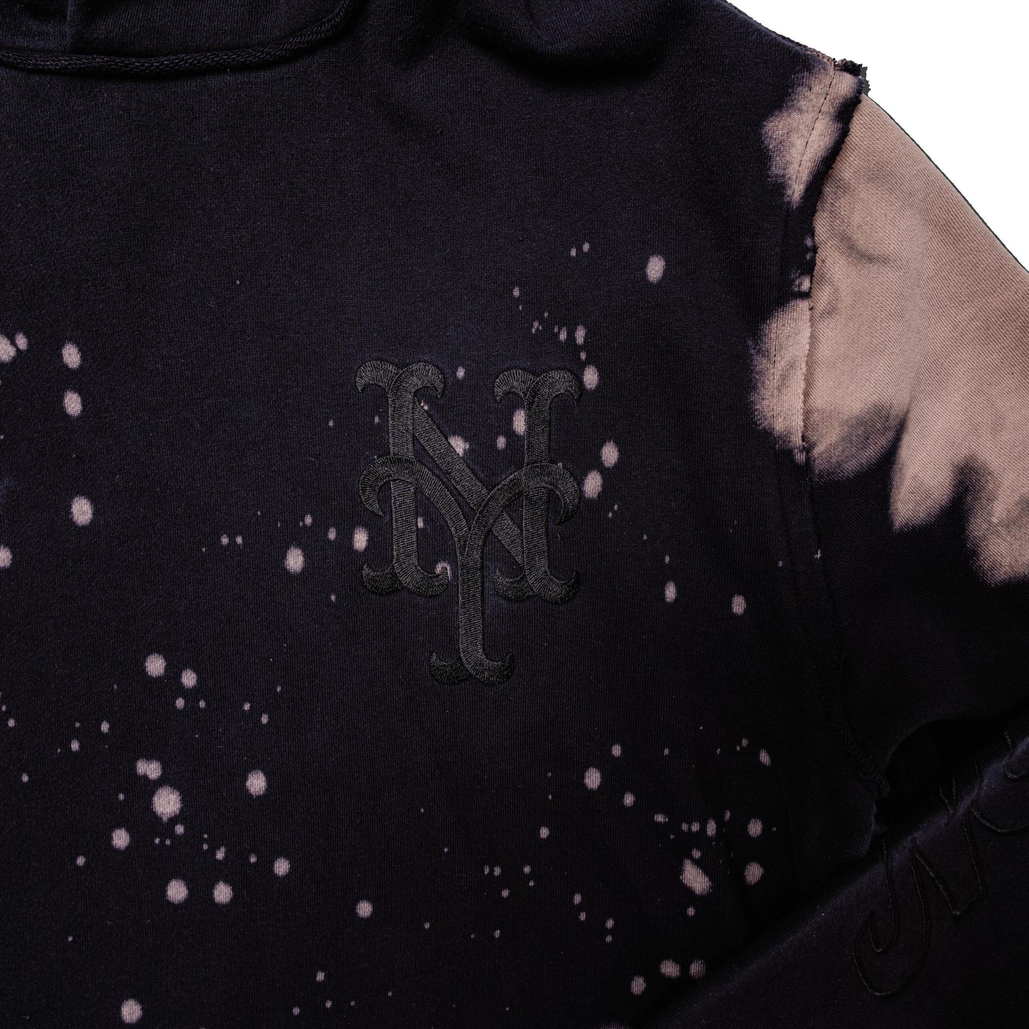 New Era Bleach Out Hoodie Mets