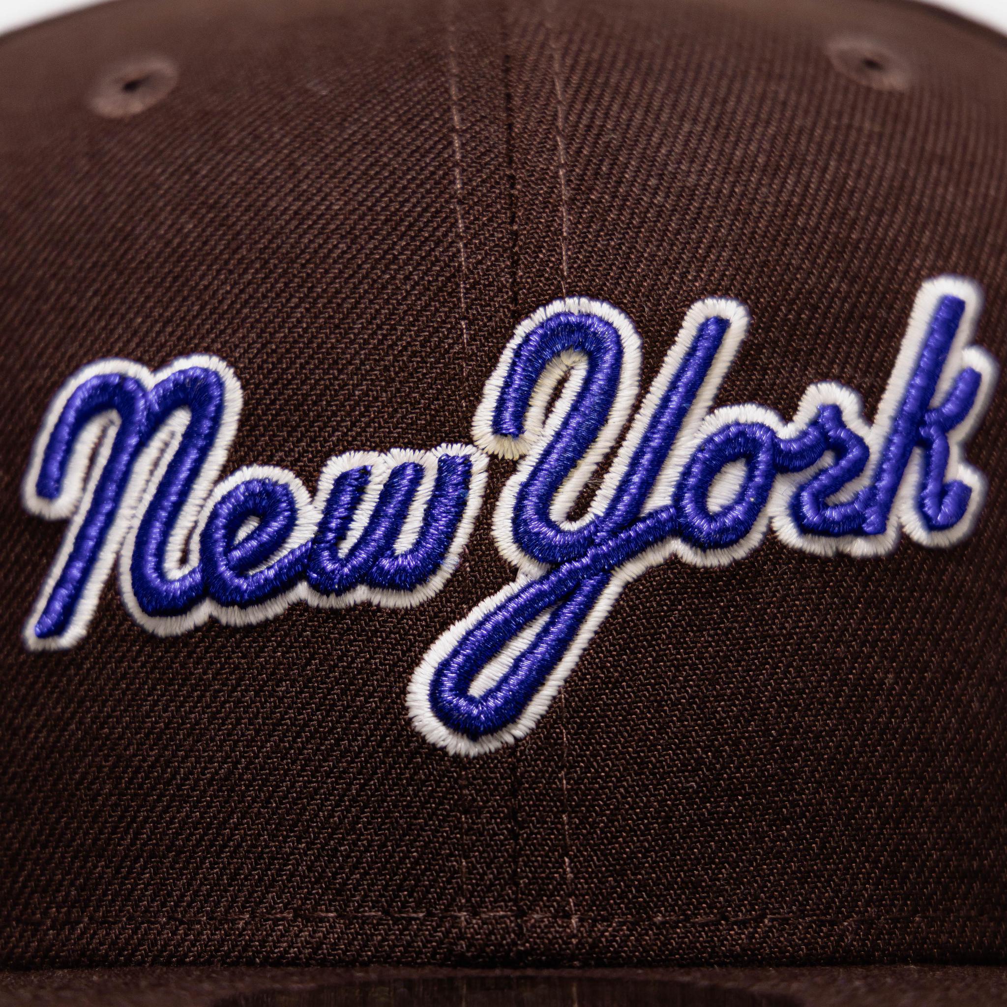 New Era New York Mets Burnt Orange 1986 WS Patch Fitted