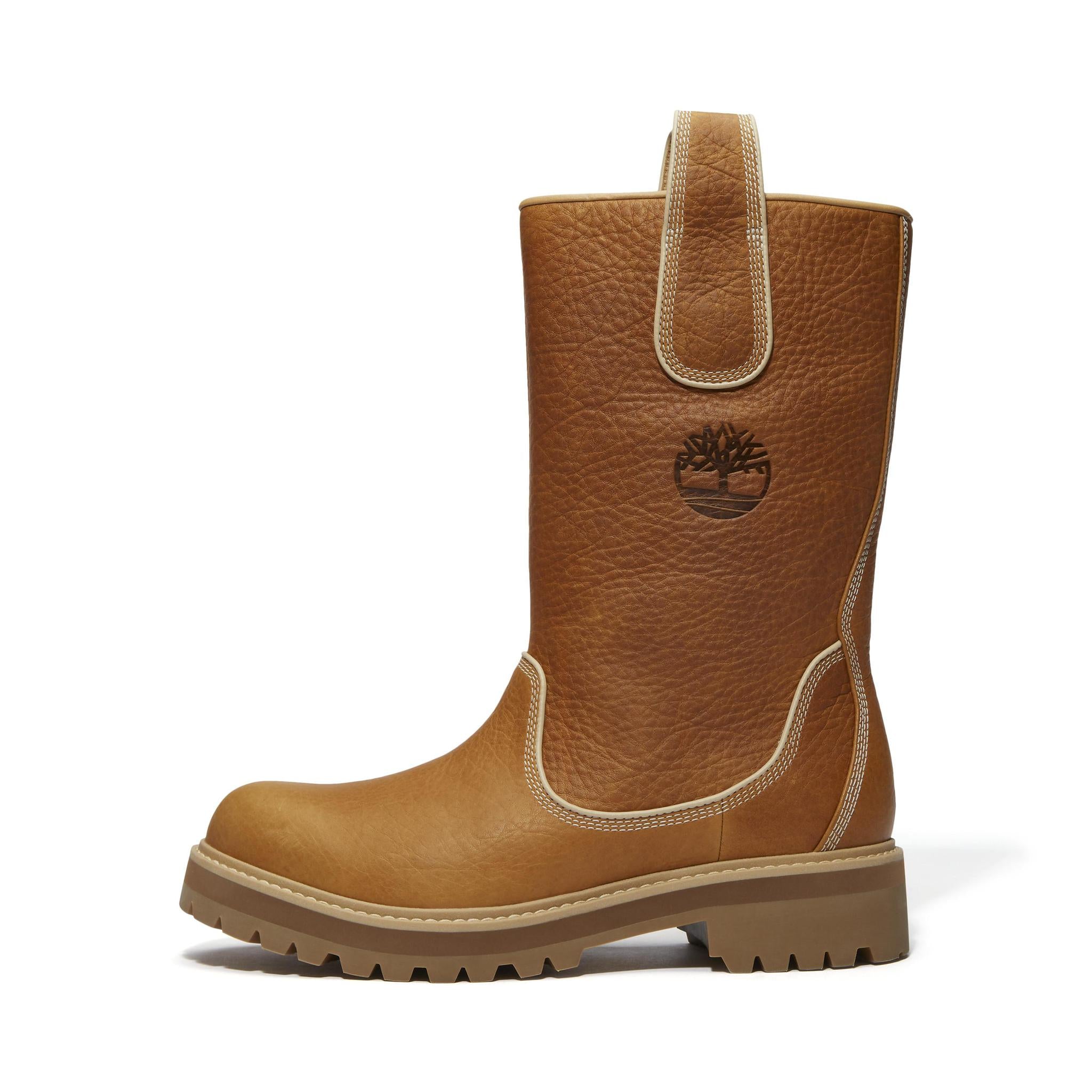 Vibram TALL PULL ON WATERPROOF BOOT WHEAT