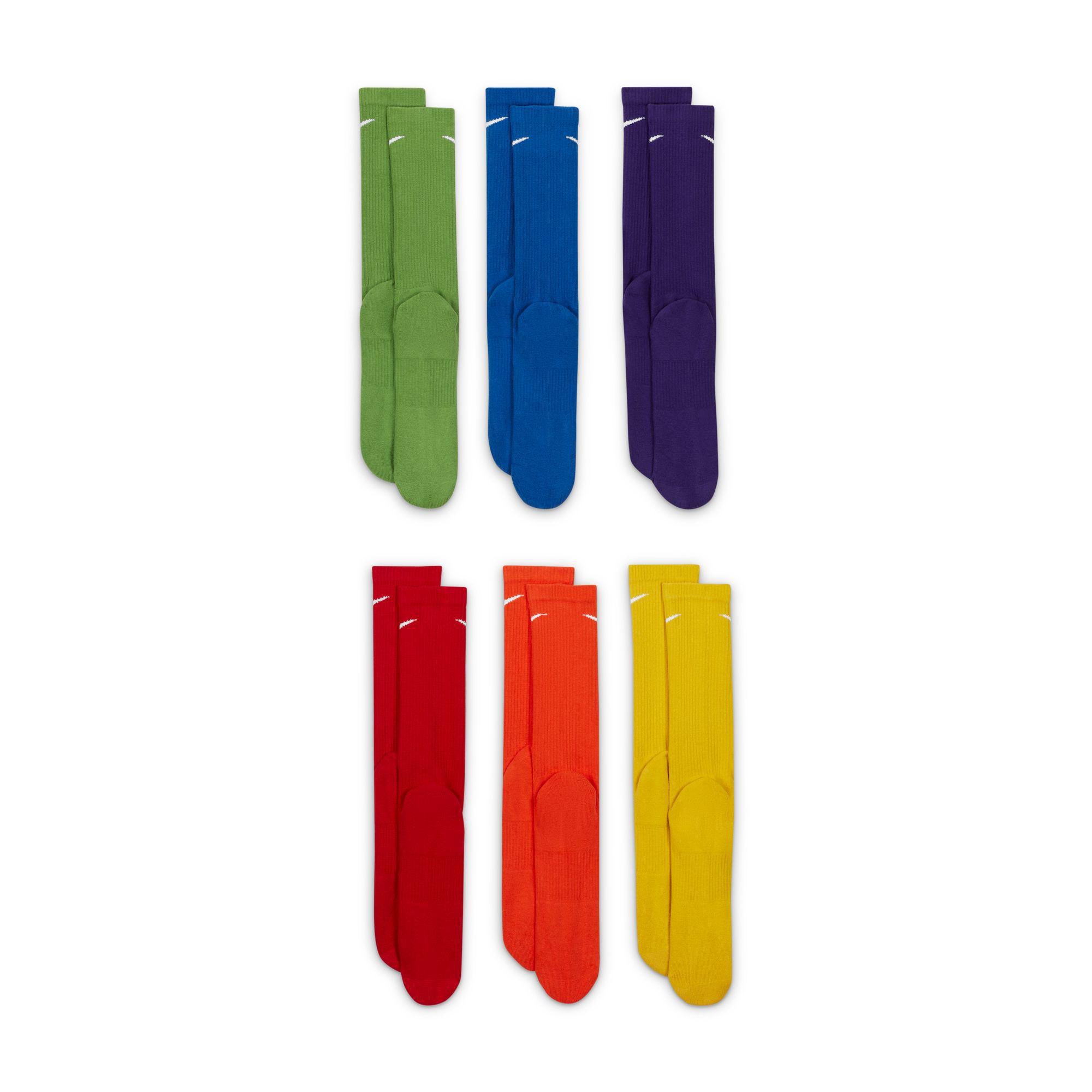 Nike Everyday Plus Cushioned Training Crew Socks (6 Pairs)