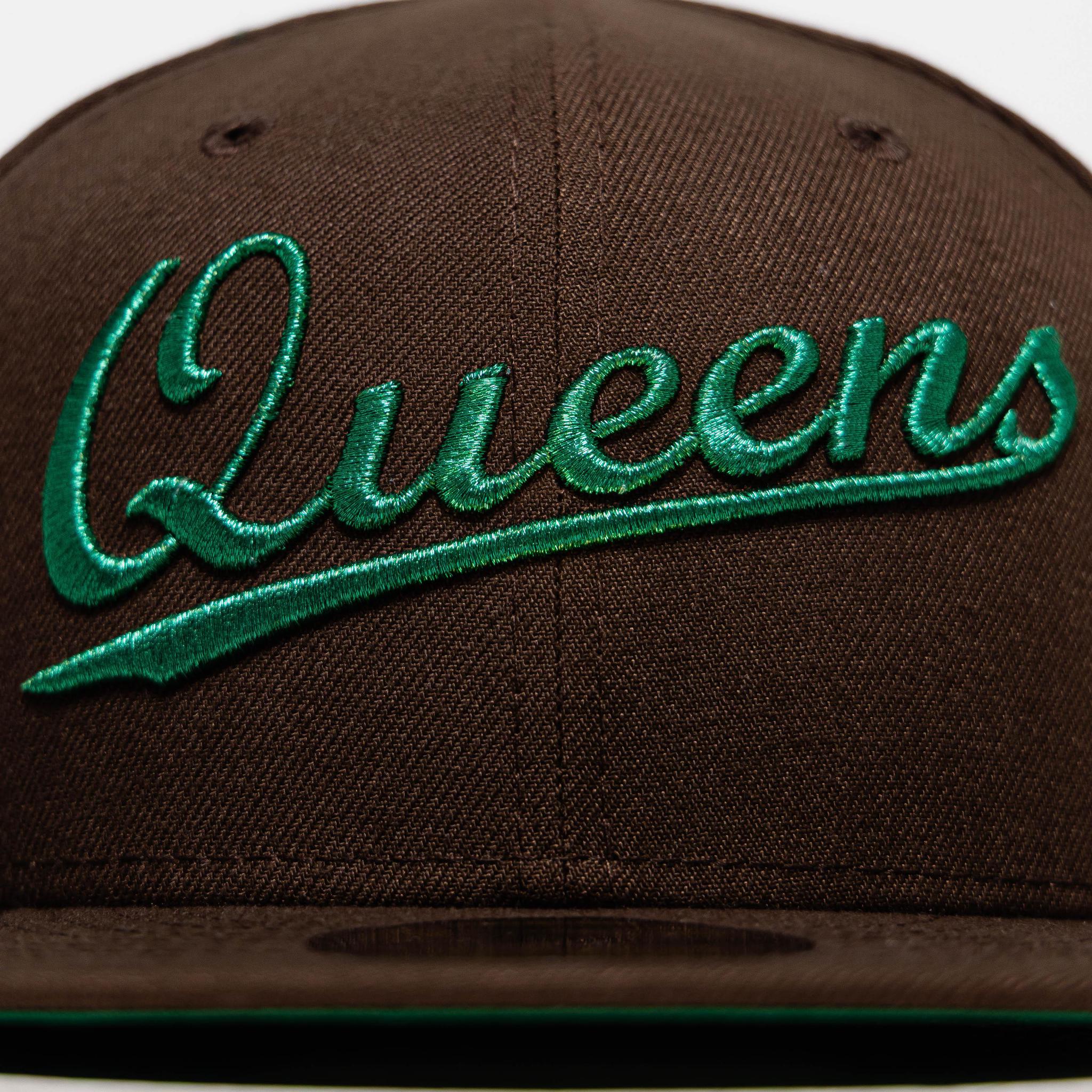 New Era Green & Brown Queens Fitted