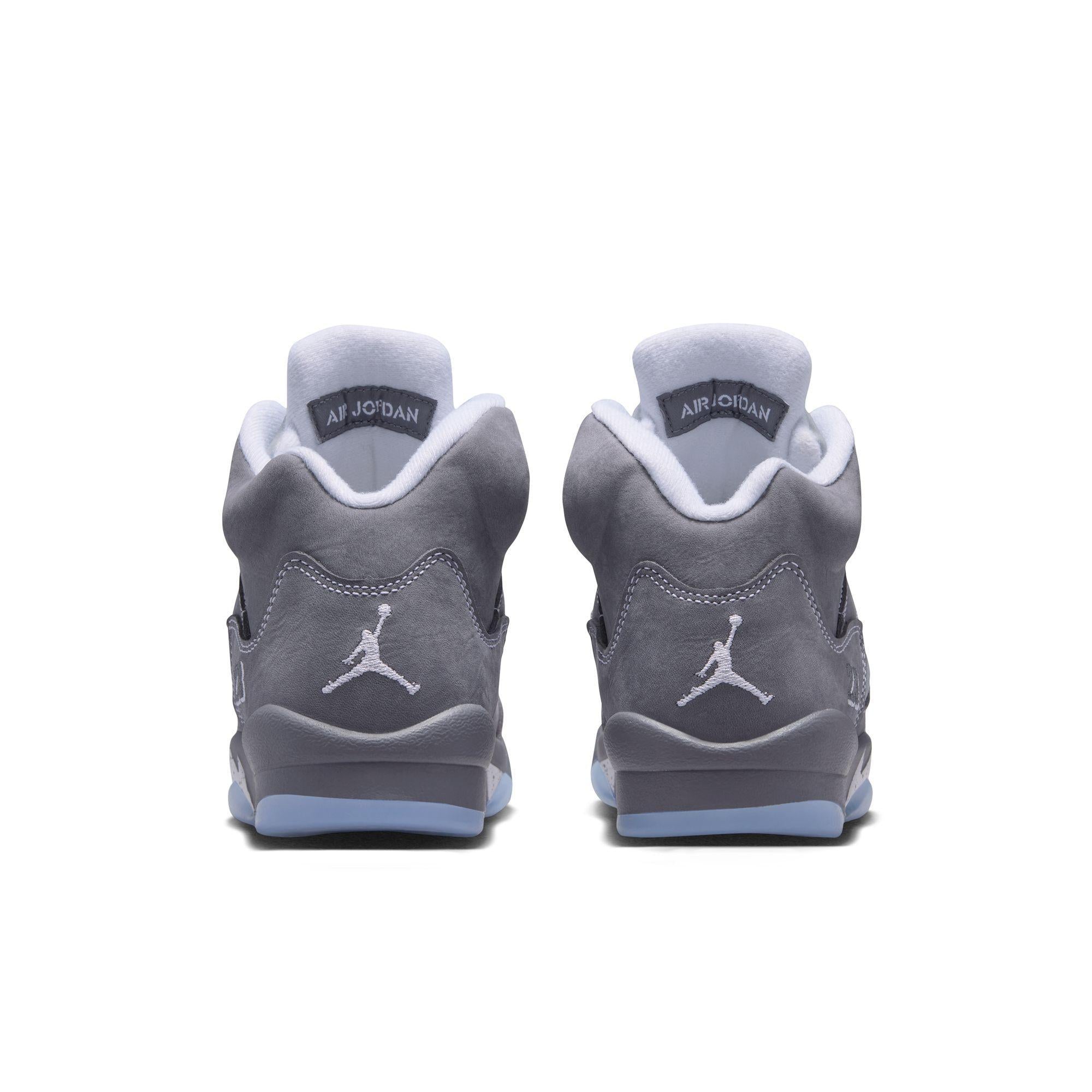 Air Jordan 5 Retro “Wolf Grey” Gradeschool