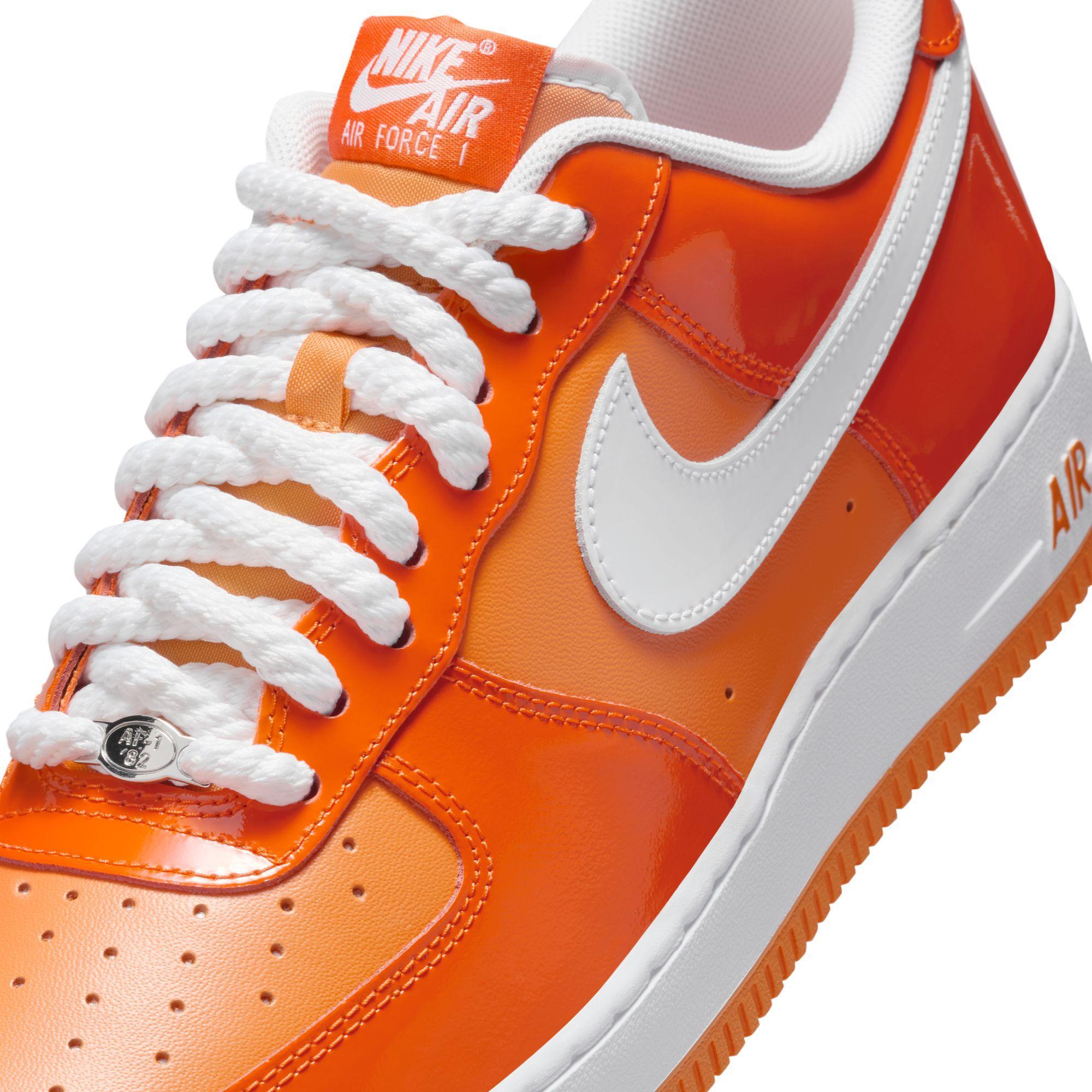 Nike Air Force 1 '07 LV8 “Orange White Patent”