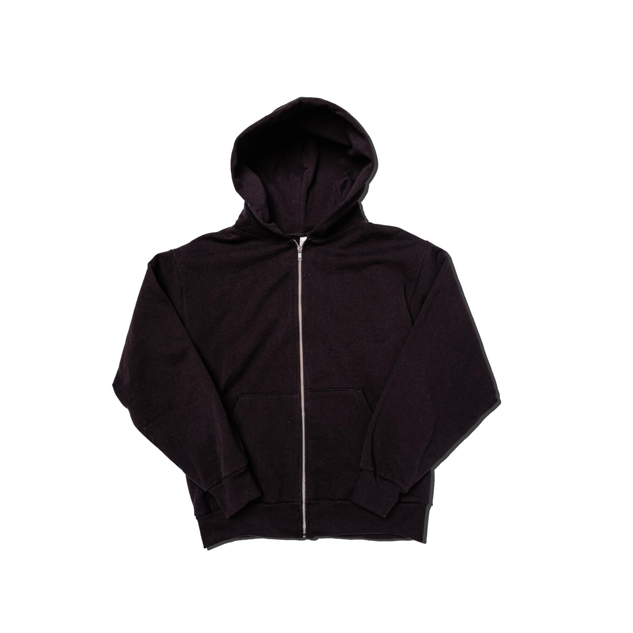 LA Apparel Heavy Fleece Zip Up