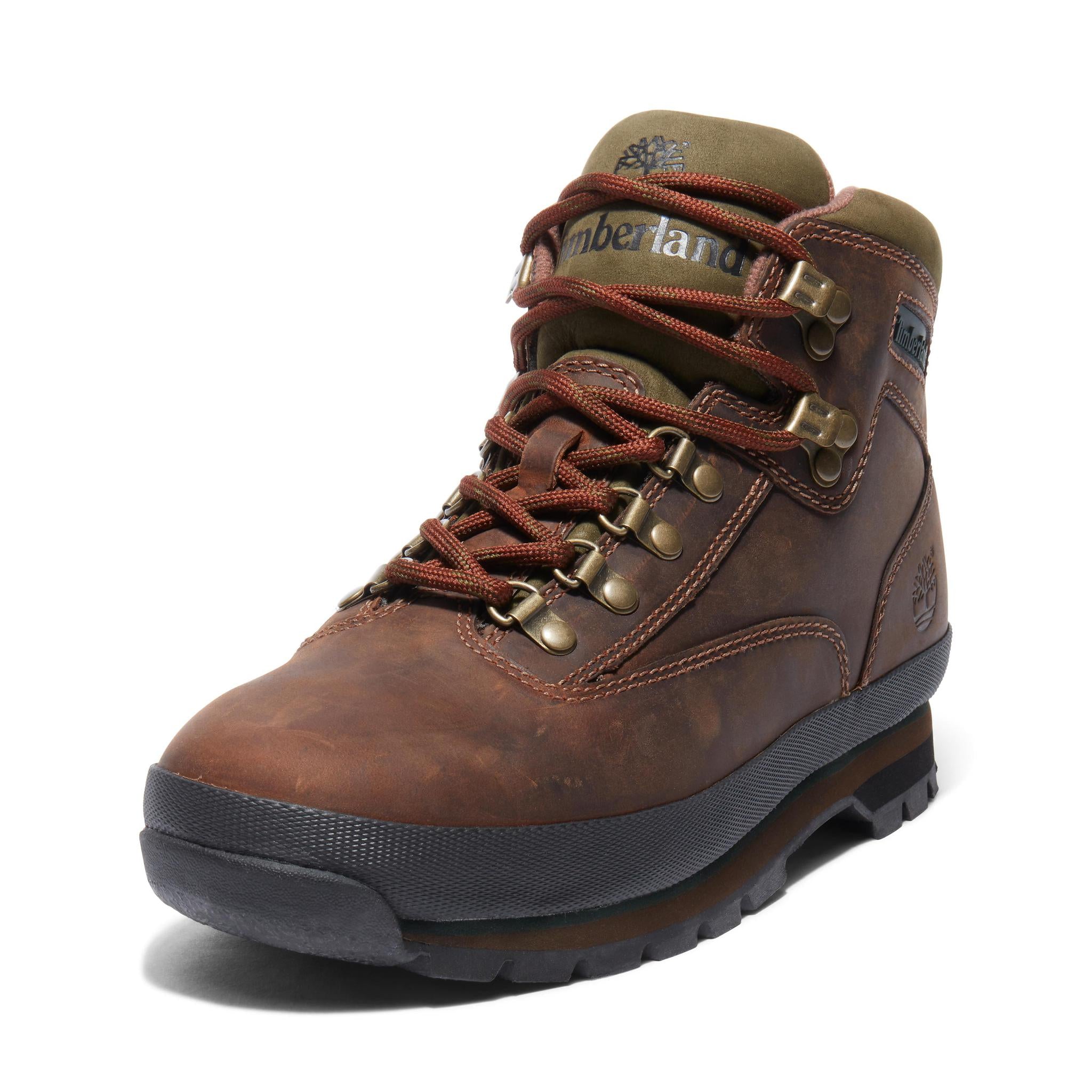 Euro Hiker MID LACE UP BOOT BROWN