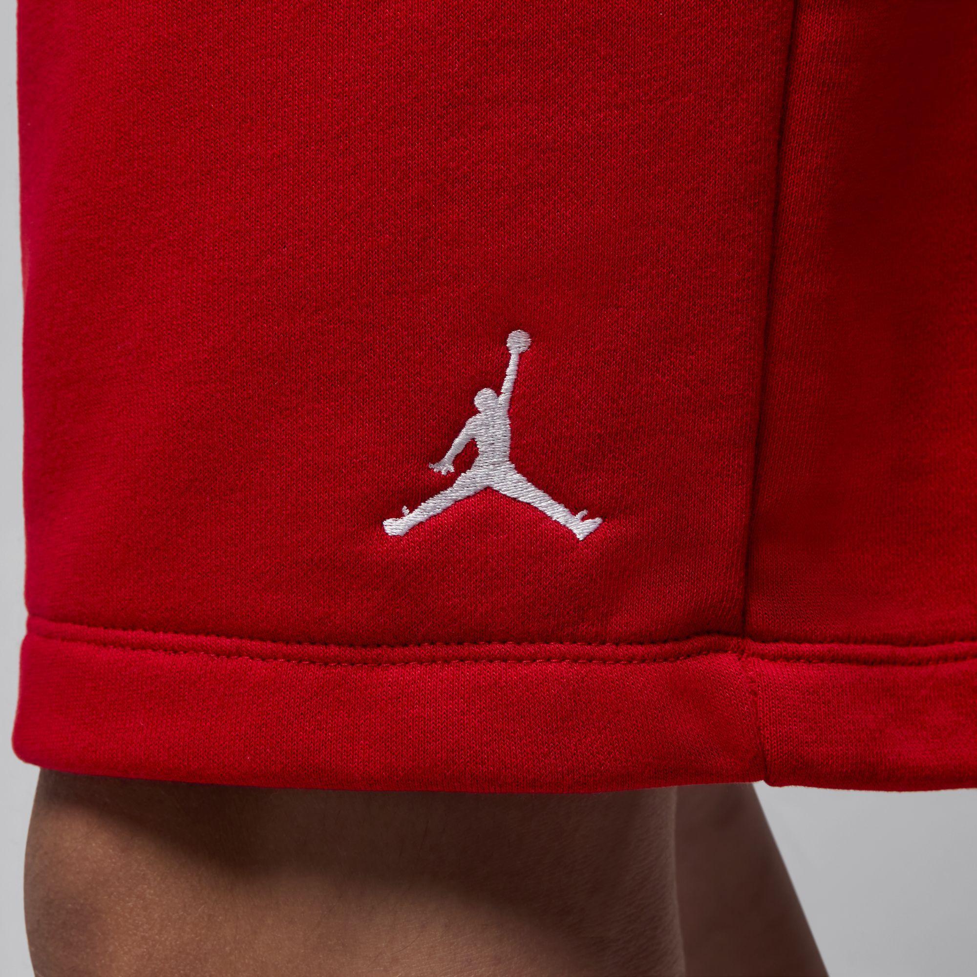 Jordan Brooklyn Fleece Short “Red”