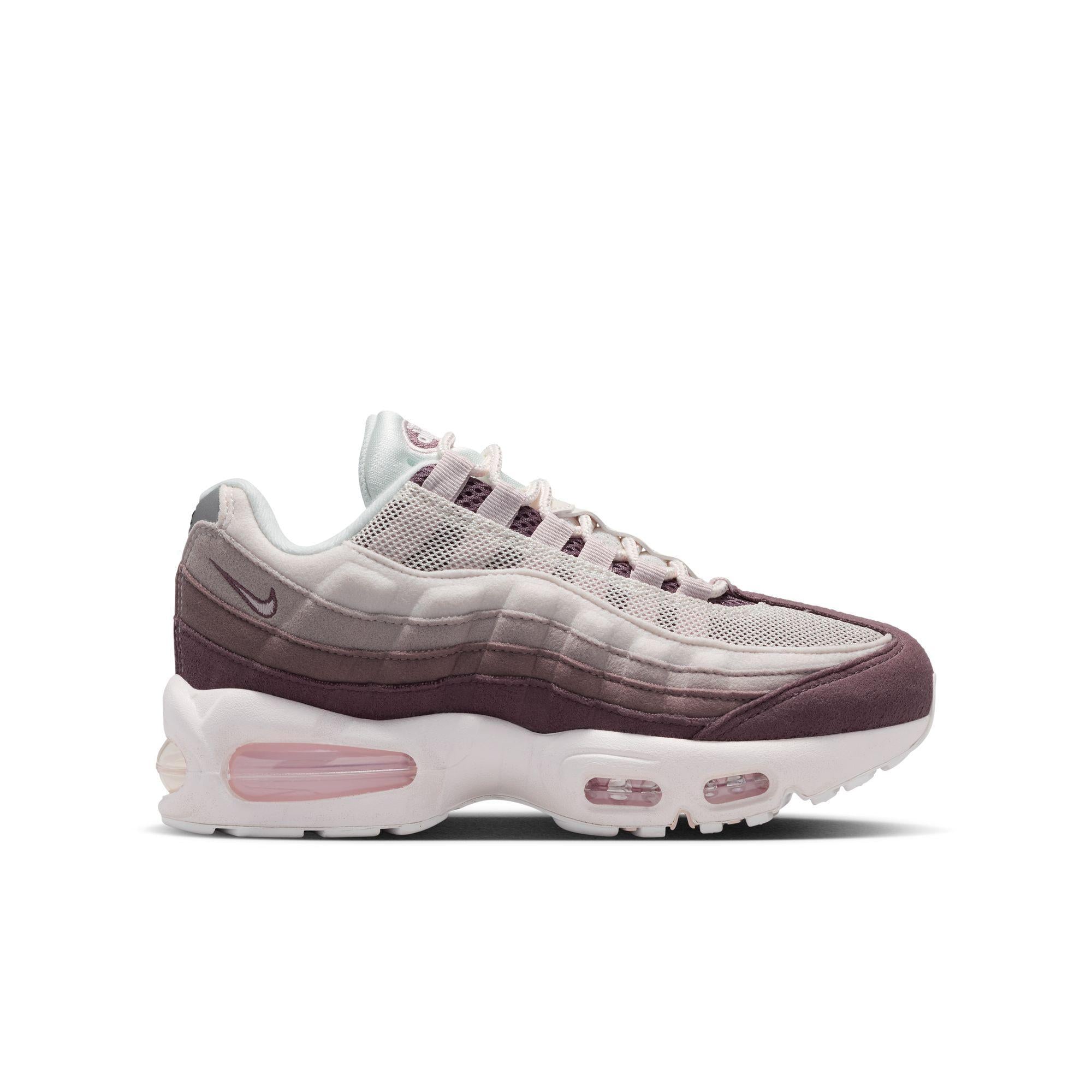 Nike Air Max 95 Big Bubble Gradeschool “Phantom Silt Red”
