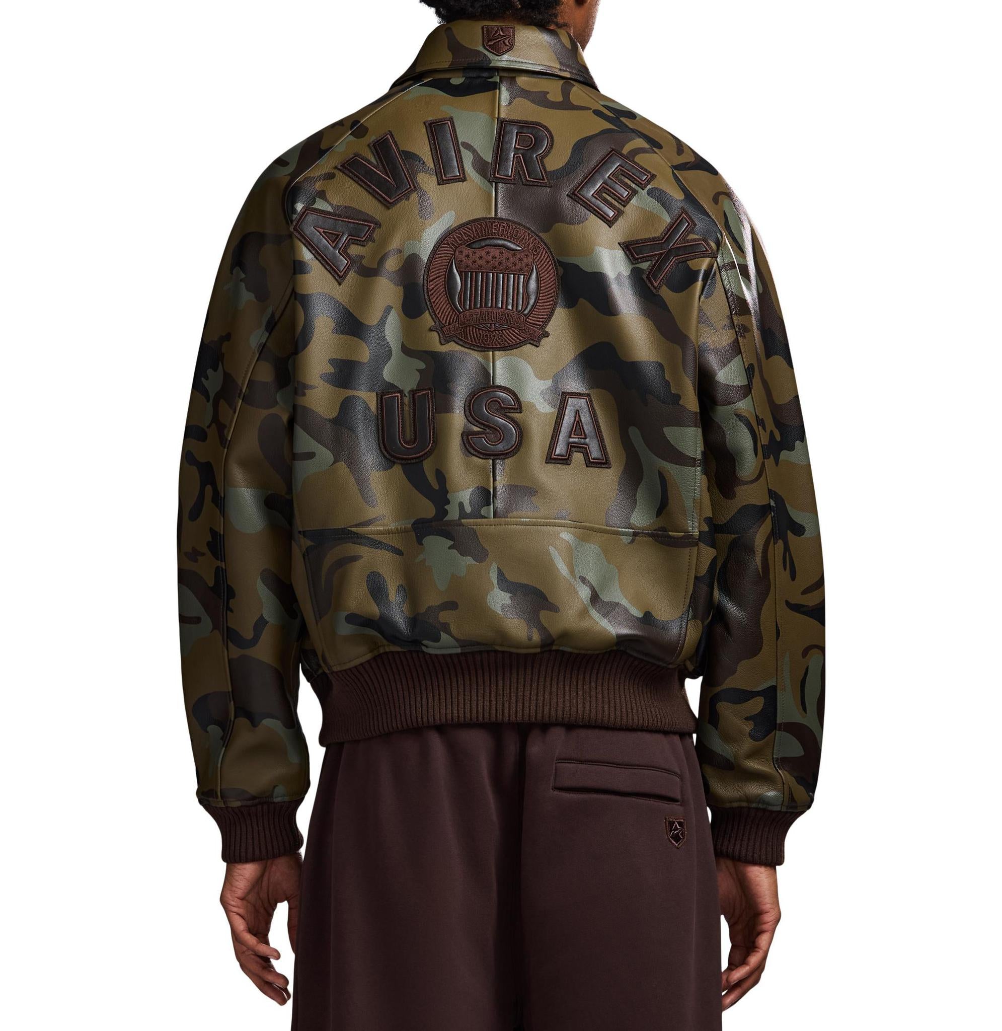 Avirex Camo Icon Jacket