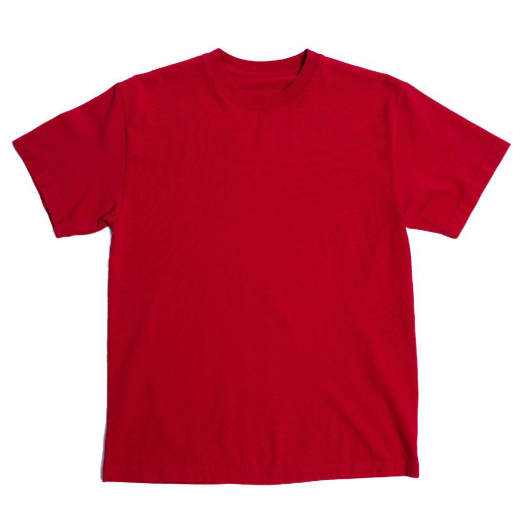 BTSA Standard Heavy Weight Jersey Tshirt 'Dark Red'
