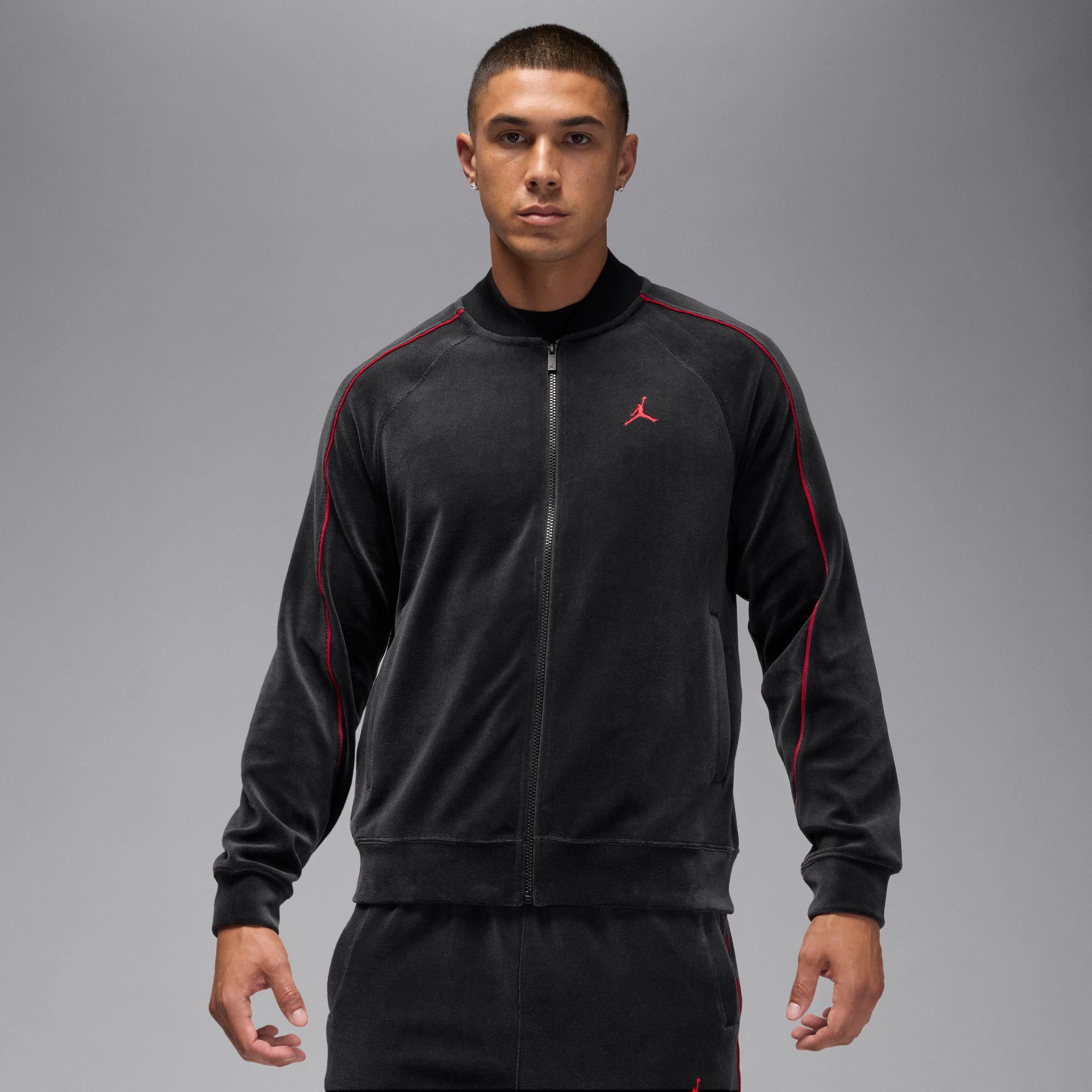Jordan Men's Brooklyn Velour Track Jacket