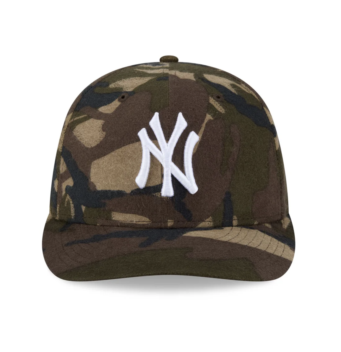 New Era New York Yankees Three Looms Camo Pre-Curve 59FIFTY Fitted