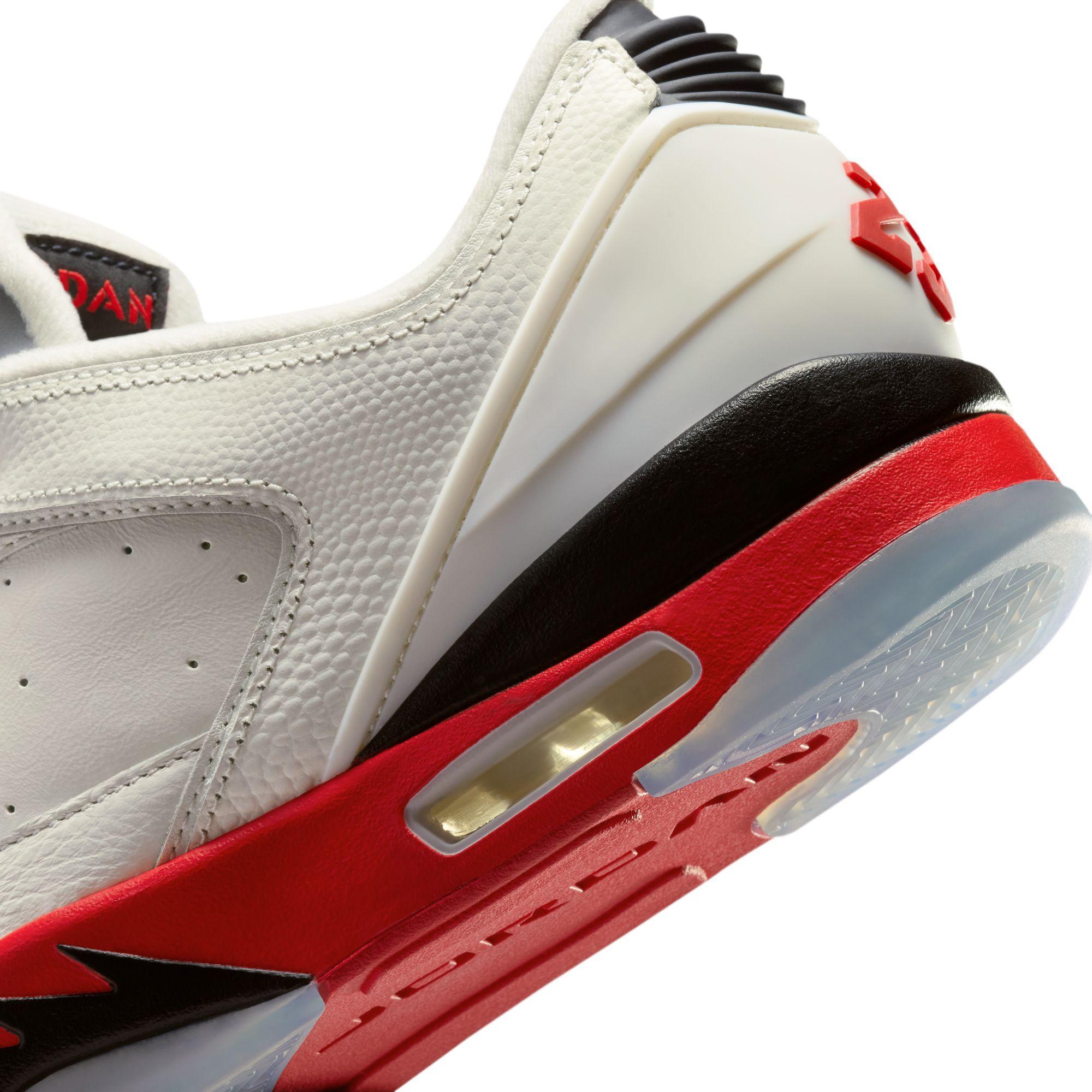 Jordan Sixty Plus Low “Fire Red”