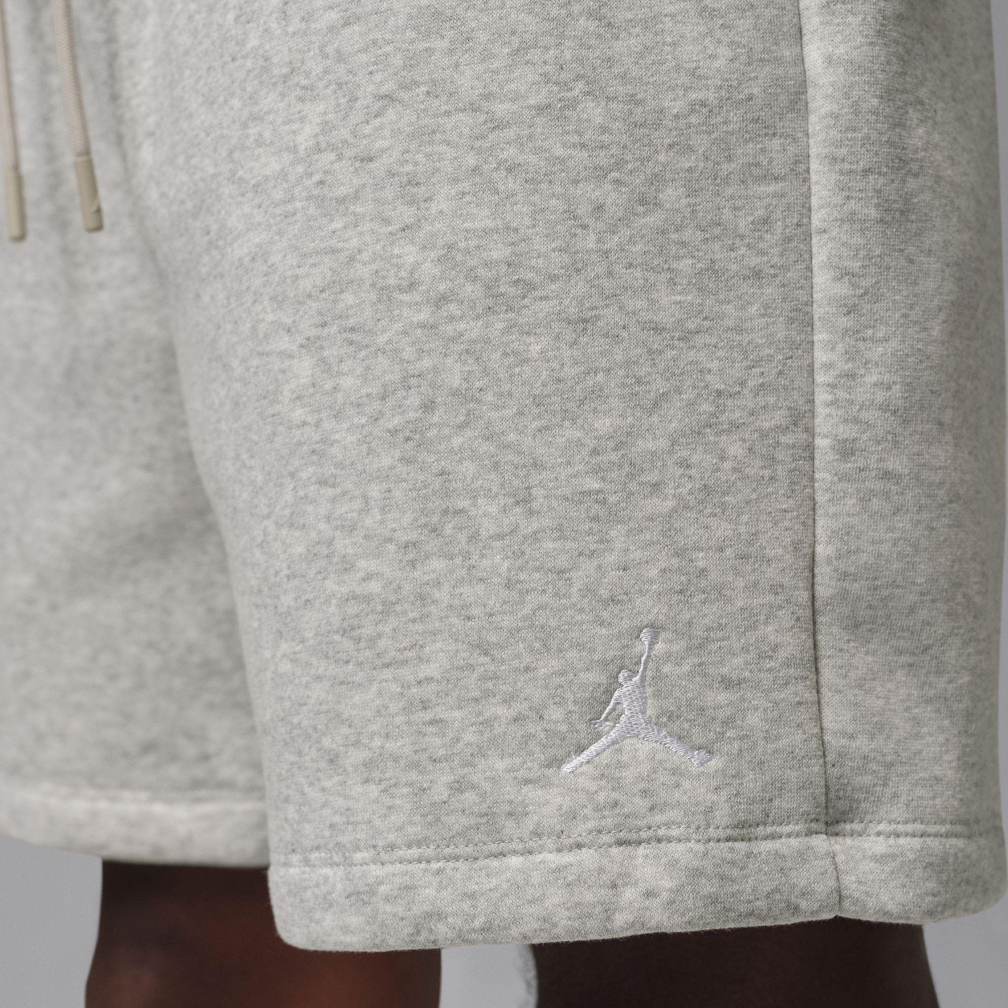 Jordan Brooklyn Brooklyn Fleece Shorts “Grey Heather”