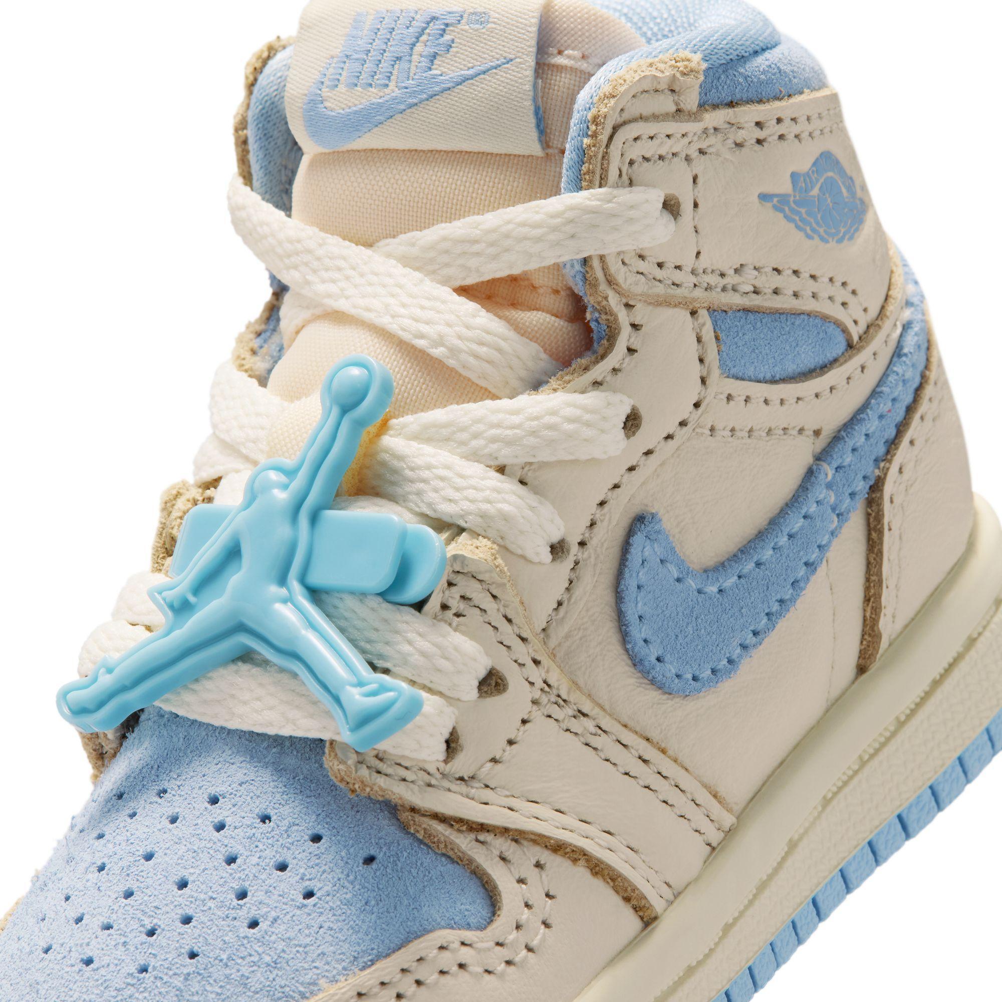 Jordan 1 Retro High OG Toddler “Psychic Blue & Pale Ivory”