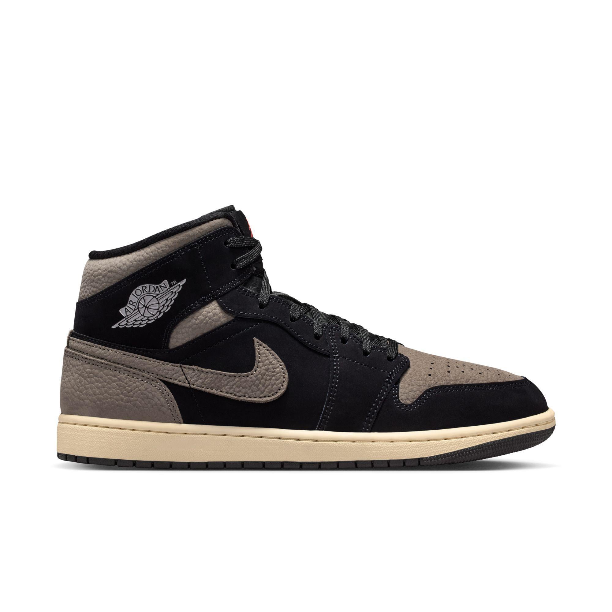 Air Jordan 1 Mid SE “Black/Olive Grey”