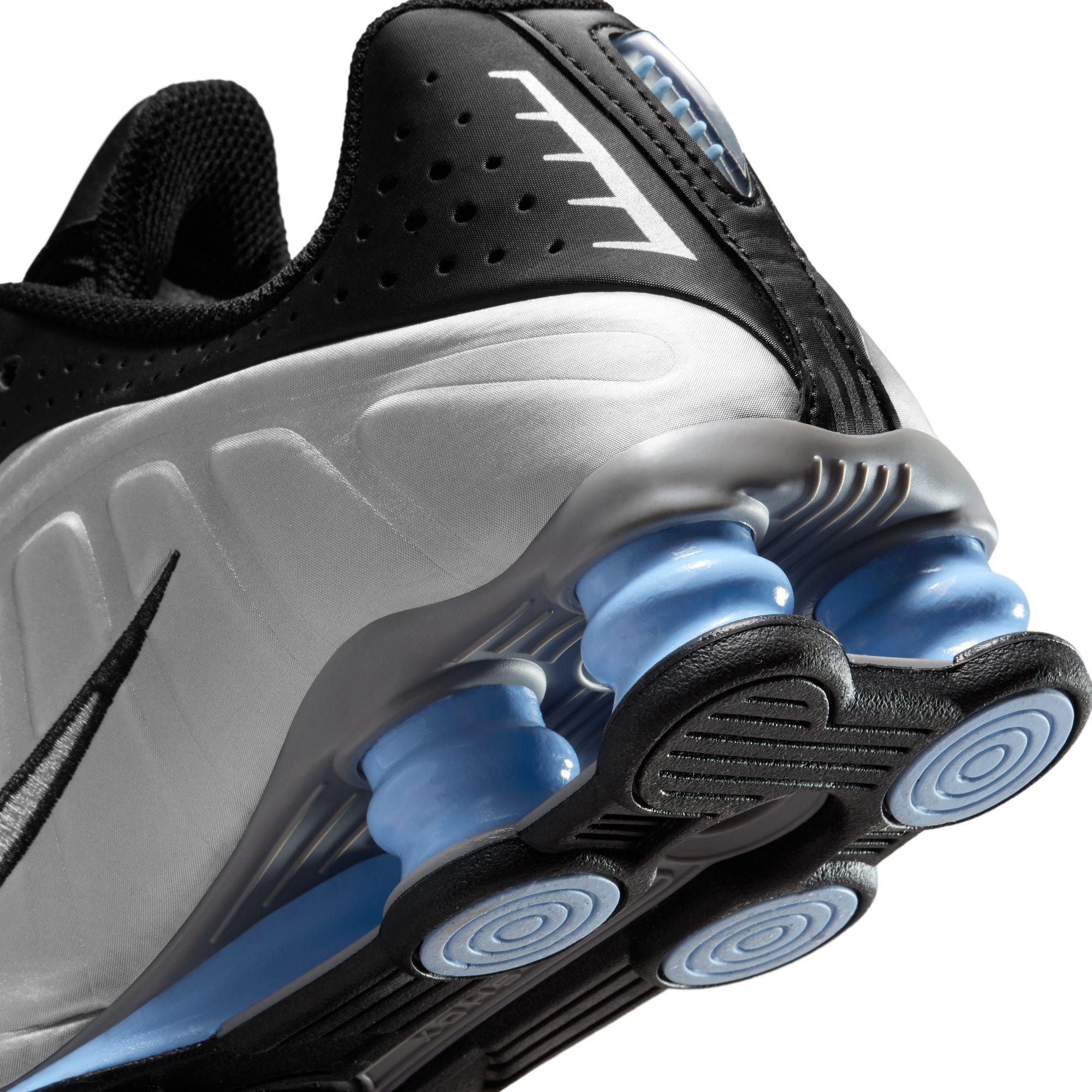 Nike Shox R4 Gradeschool 'Metallic Silver'