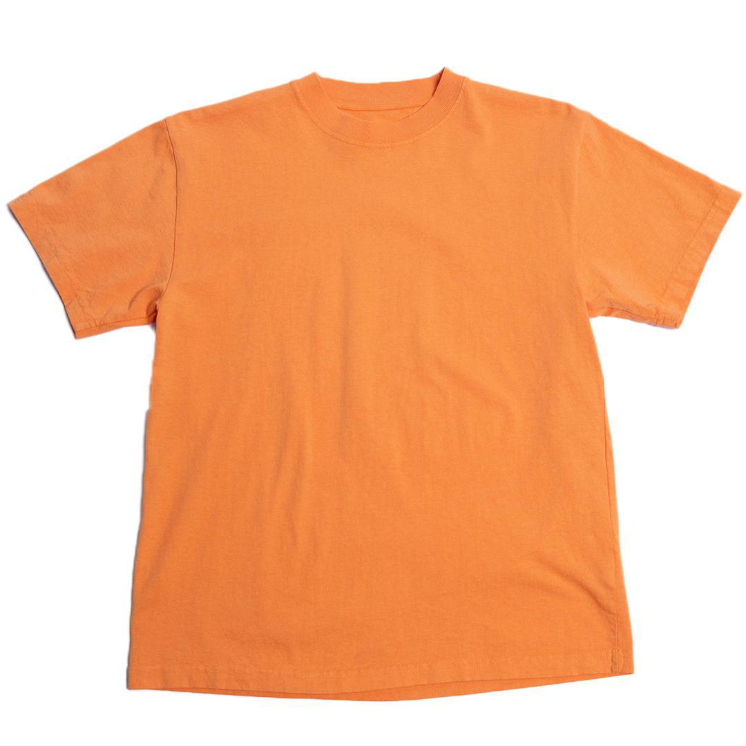 BTSA Standard Heavy Weight Jersey Tshirt 'Washed Orange'