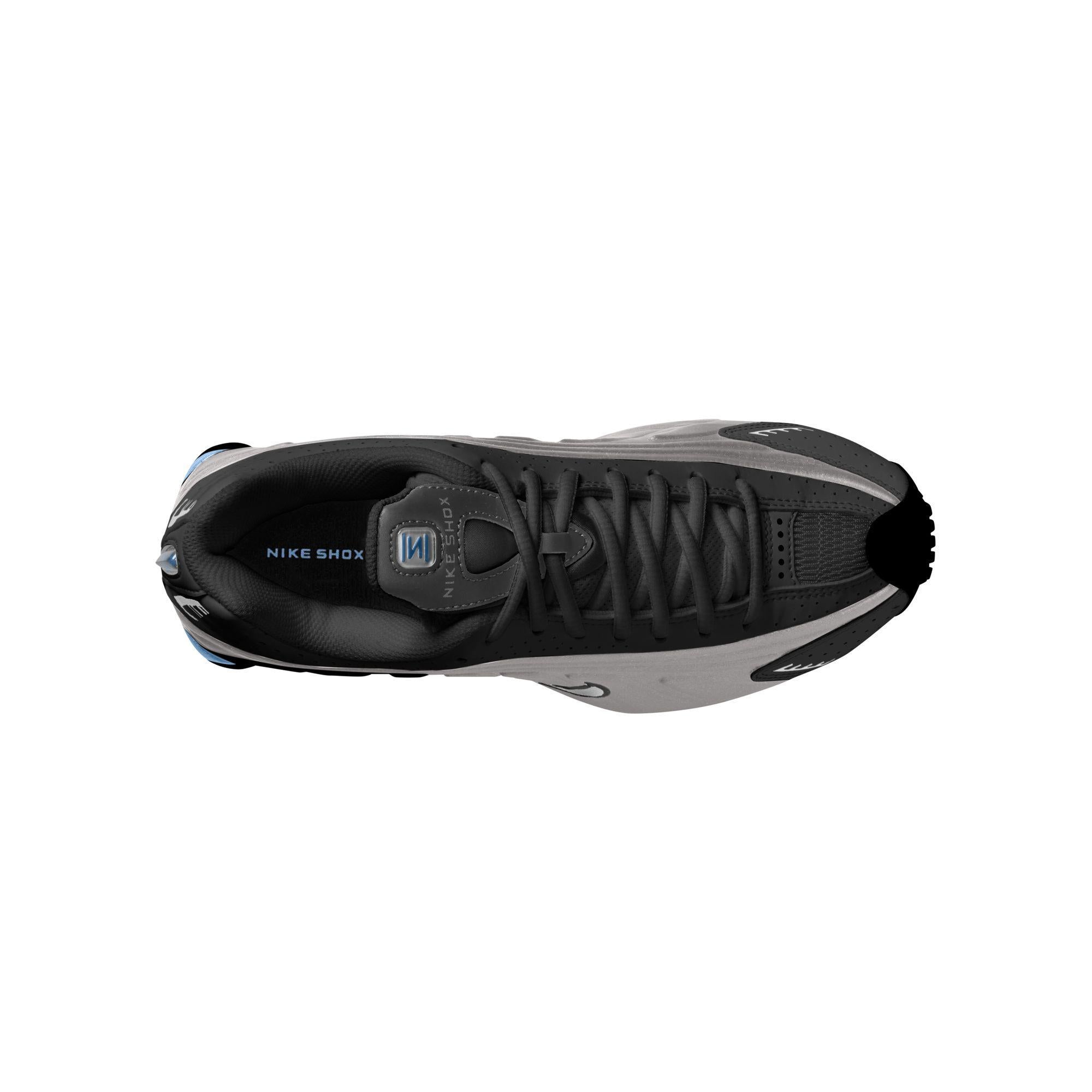Nike Shox R4 Gradeschool 'Metallic Silver'