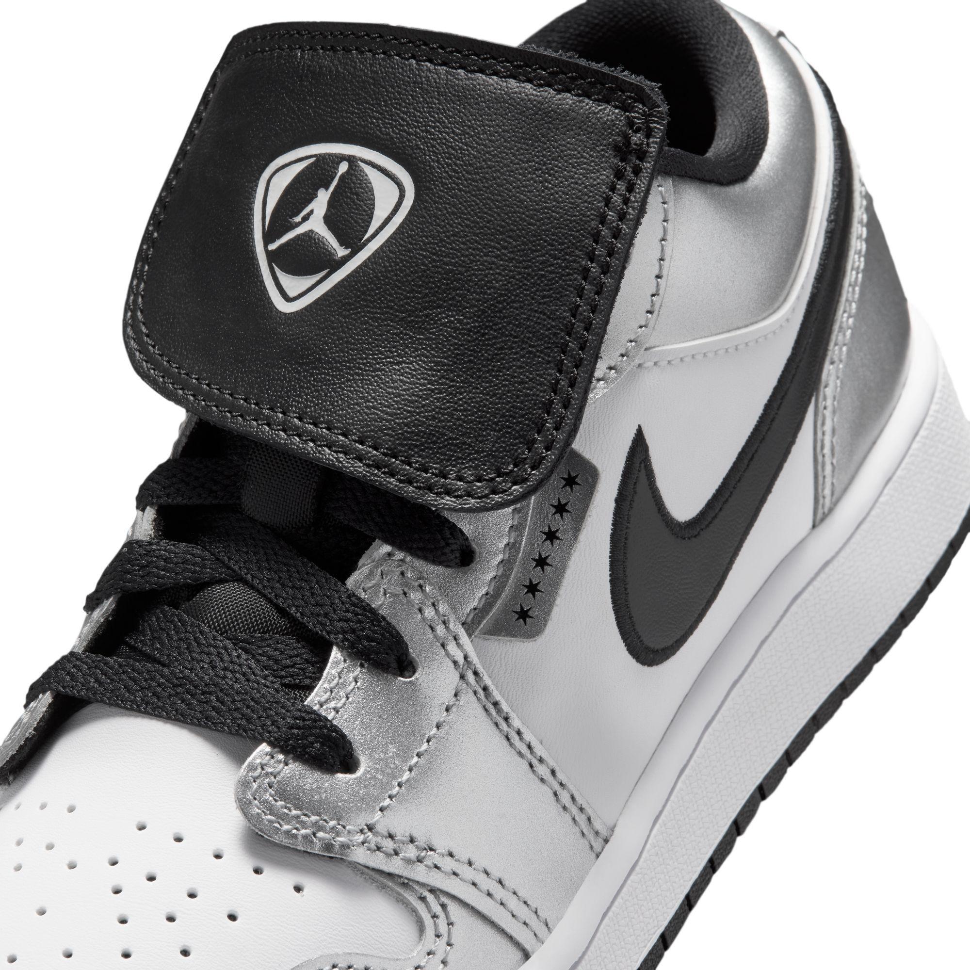 Air Jordan 1 Low SE Gradeschool “Metallic Silver”