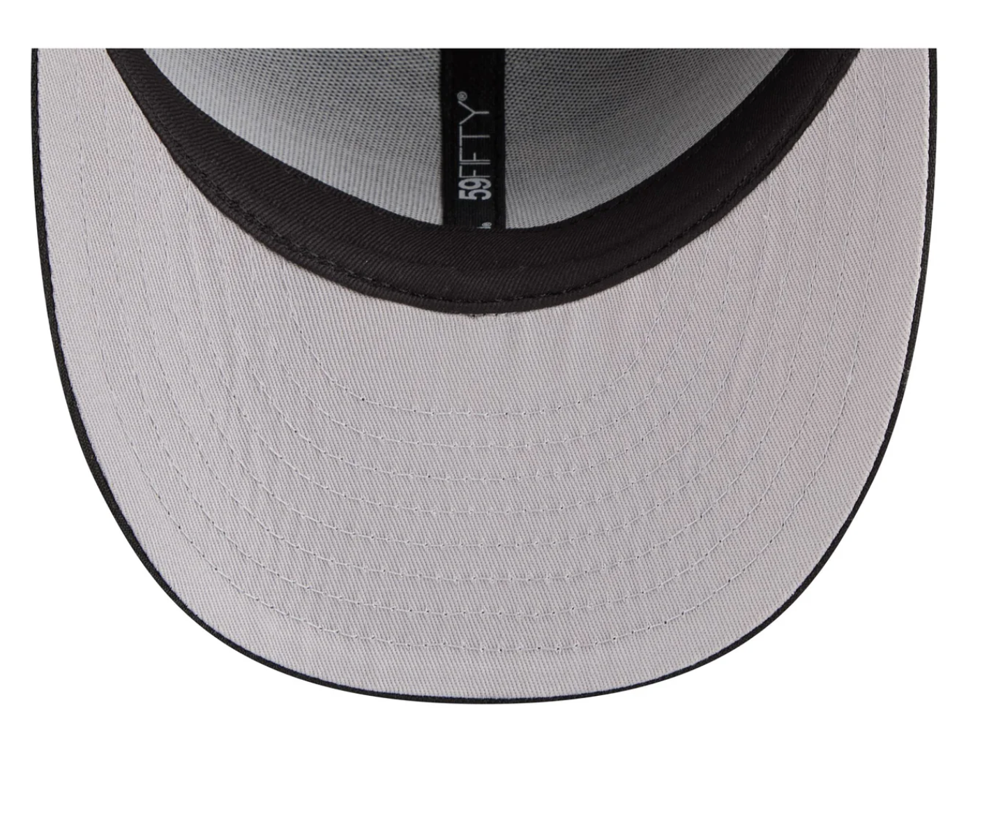 New Era Los Angeles Dodgers Black Pre-Curve 59FIFTY Fitted
