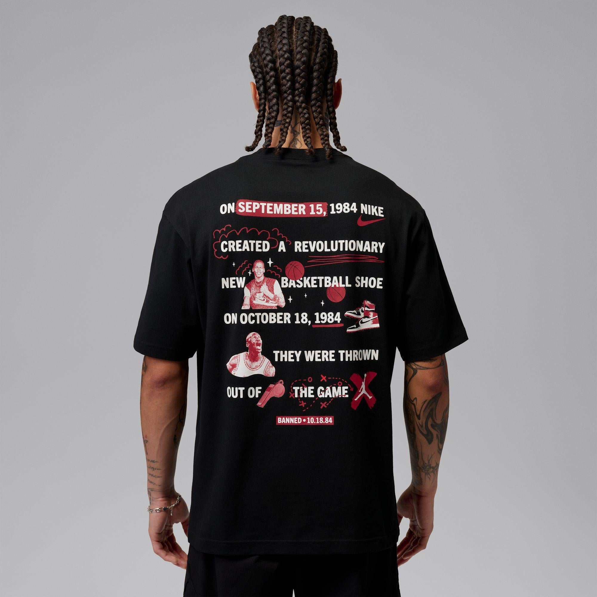 Jordan Brooklyn T-shirt “Banned”