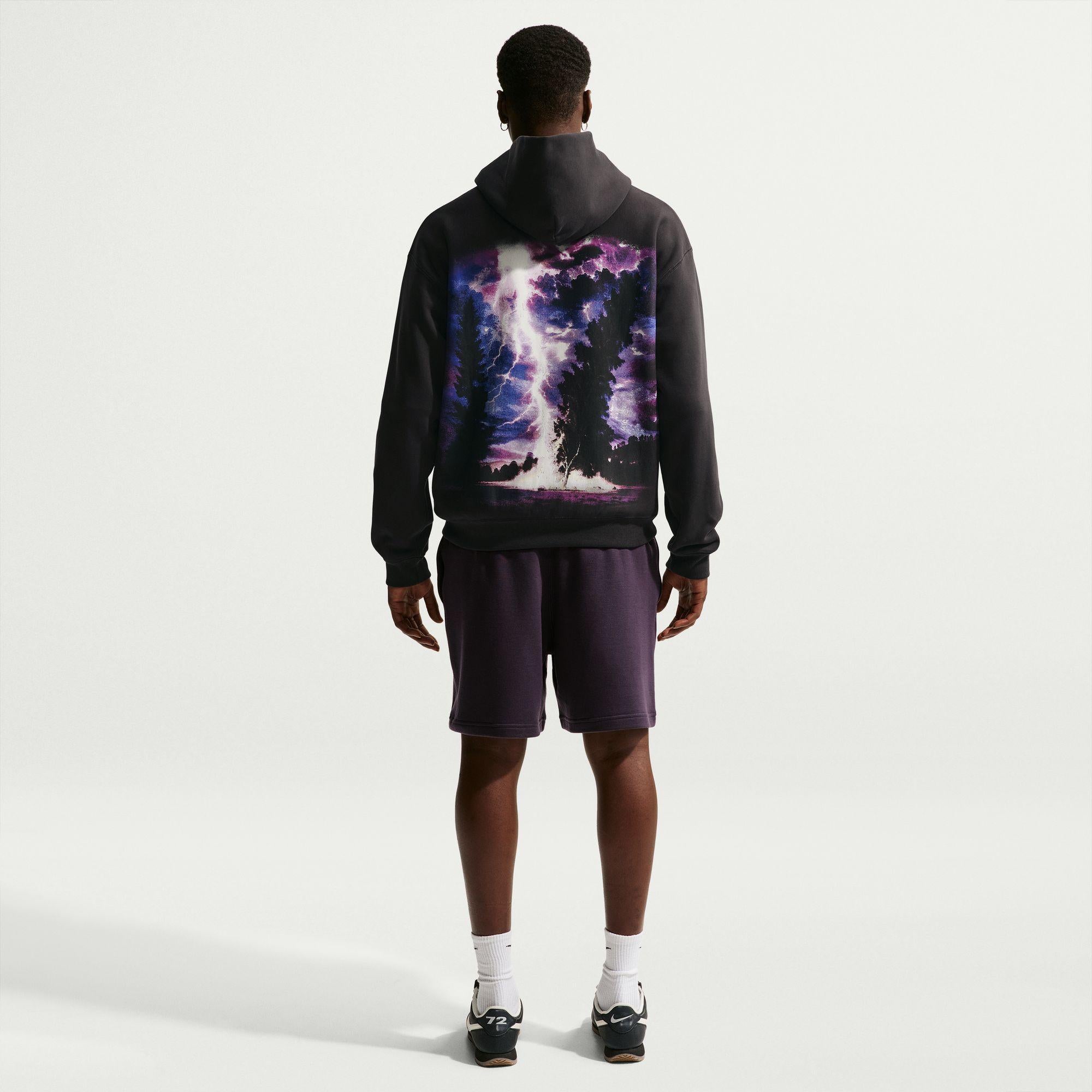 Nike Solo Swoosh Pullover Hoodie “Off Noir”