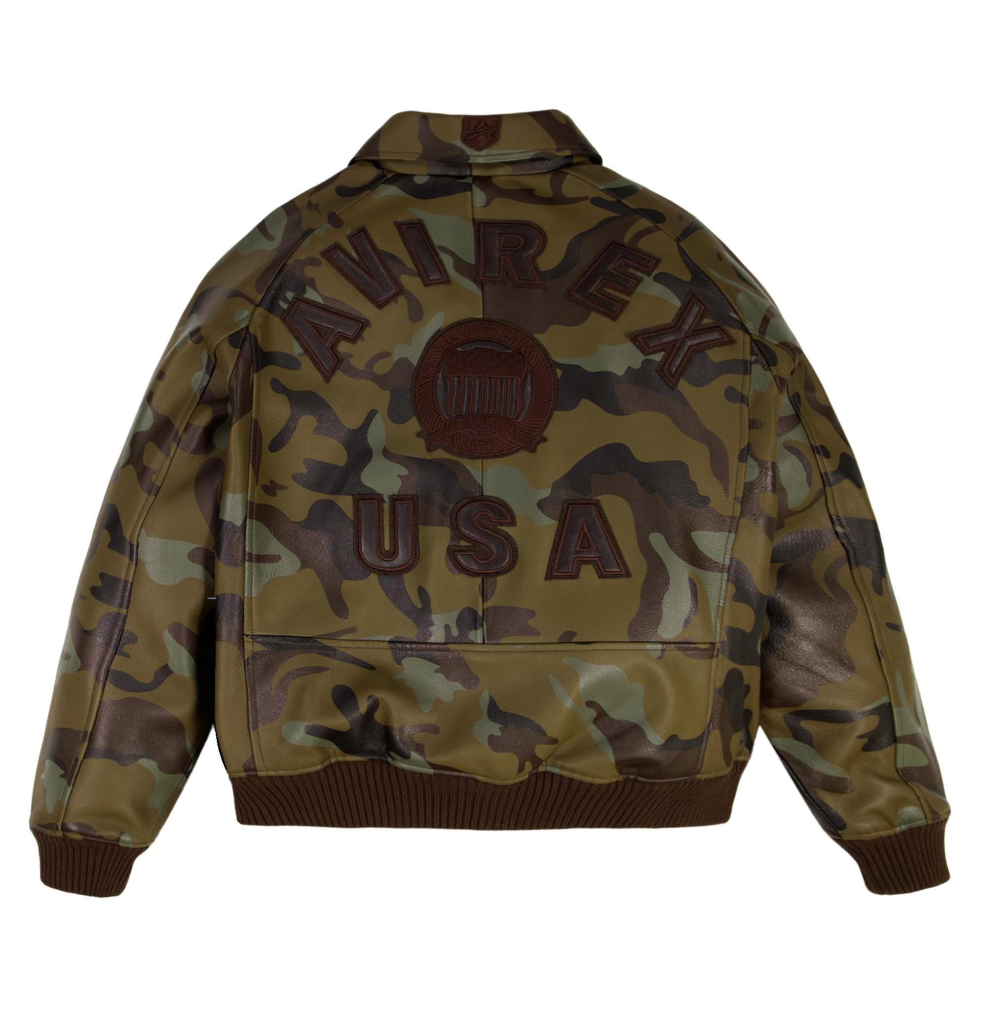 Avirex Camo Icon Jacket