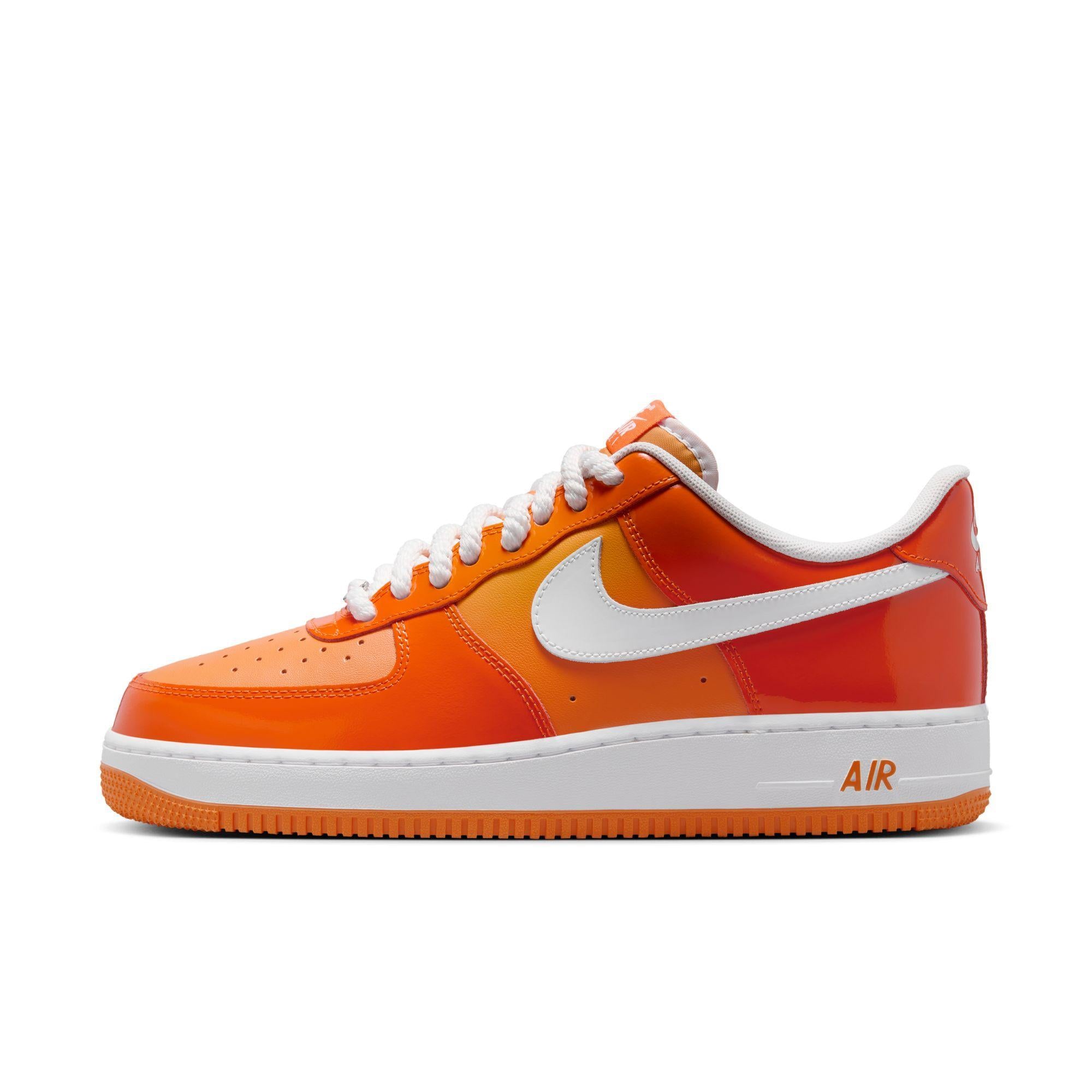 Nike Air Force 1 '07 LV8 “Orange White Patent”