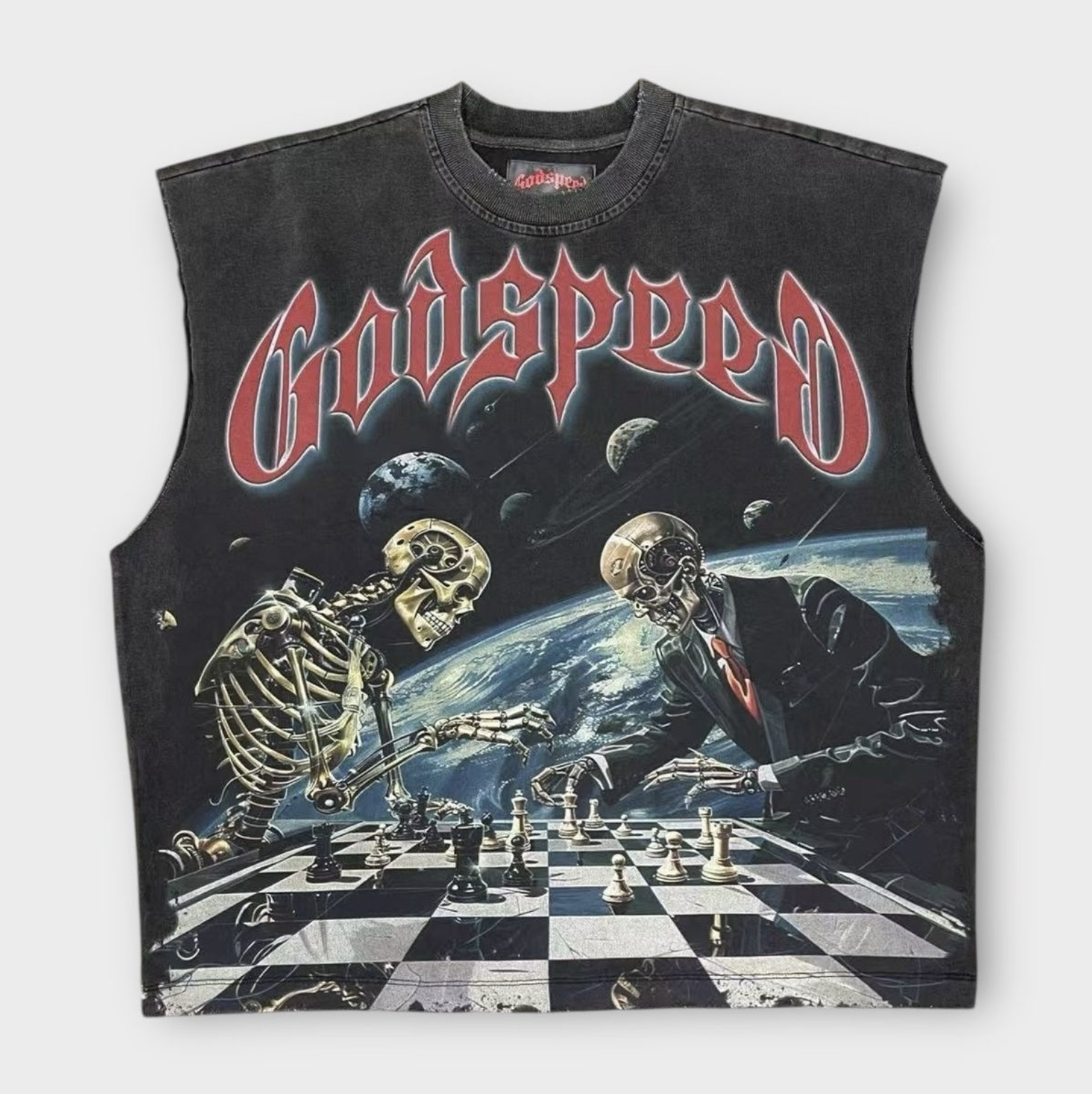 Godspeed Checkmate Sleeveless Tee