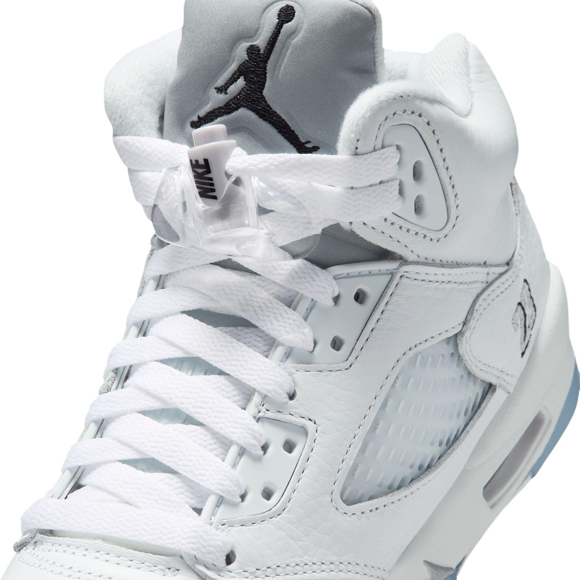 Air Jordan 5 Retro Gradeschool “White Metallic”