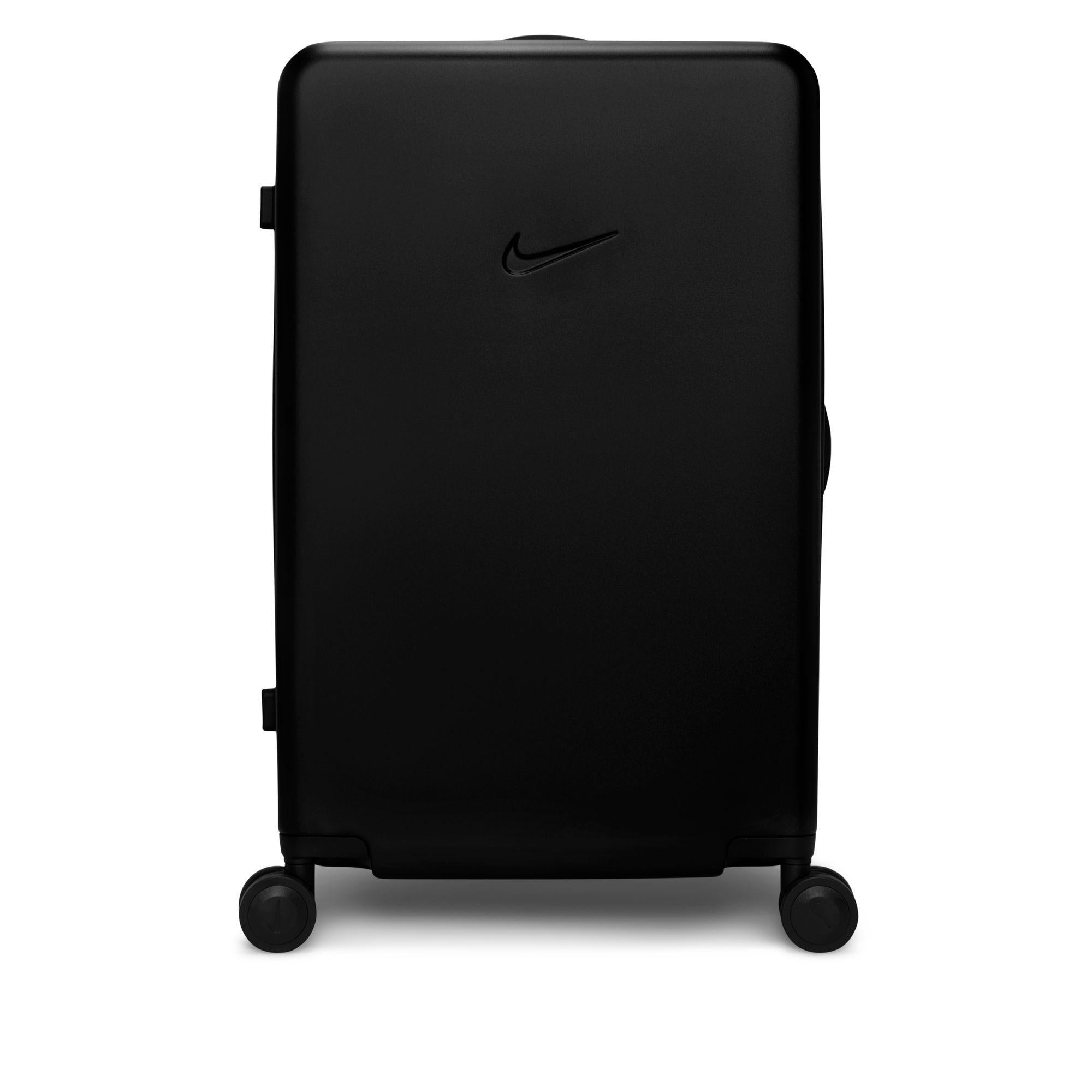 Nike Large Checked Luggage “Black”