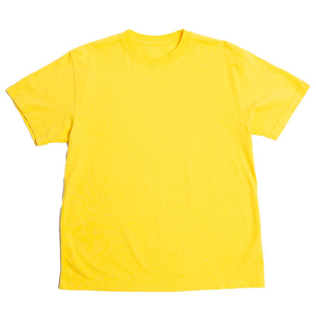BTSA Standard Heavy Weight Jersey Tshirt 'Yellow'