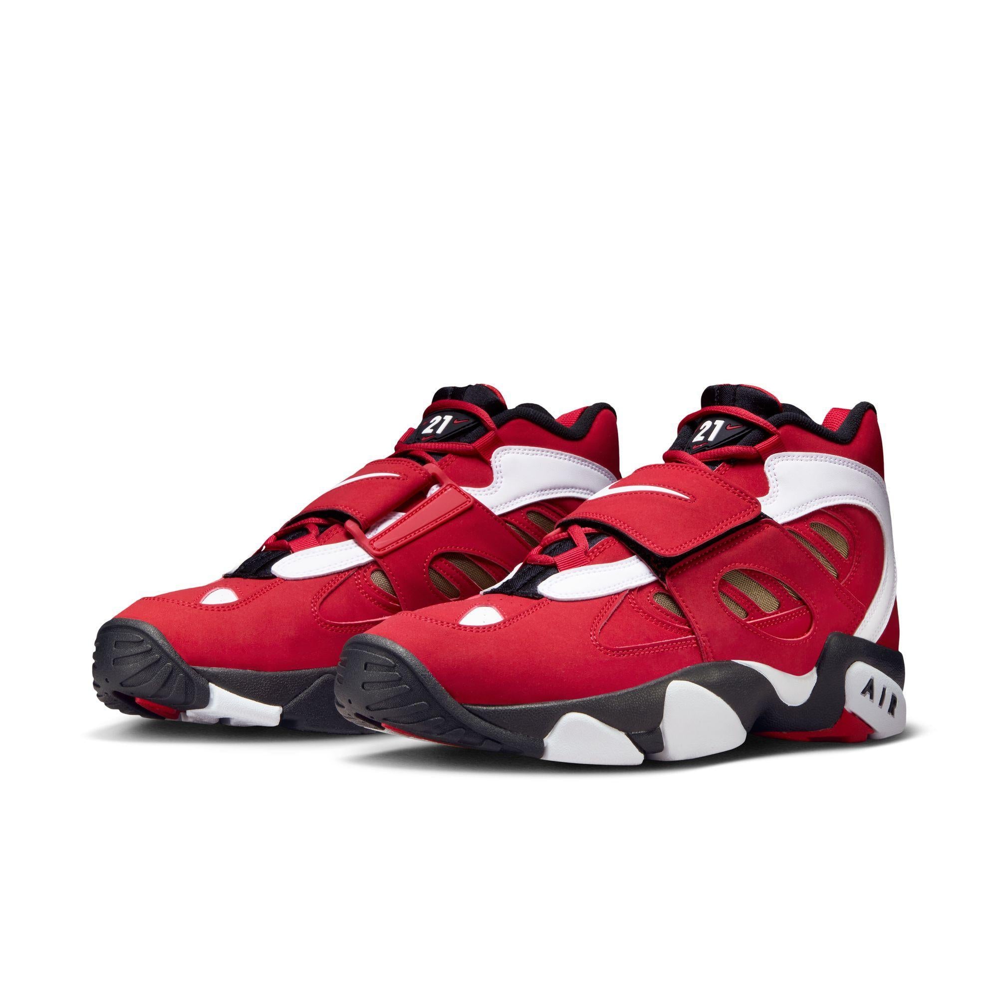 Nike Air Diamond Turf 2 “Fire Red/White”