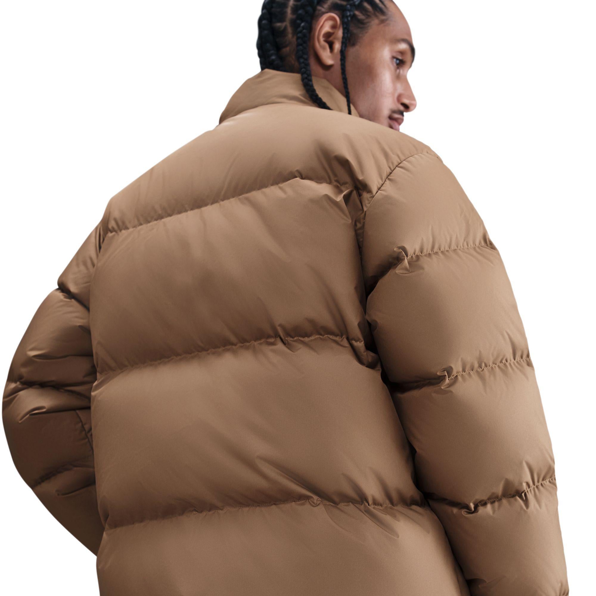 Nike Sportswear Club  Therma-FIT Down Brown Puffer Jacket