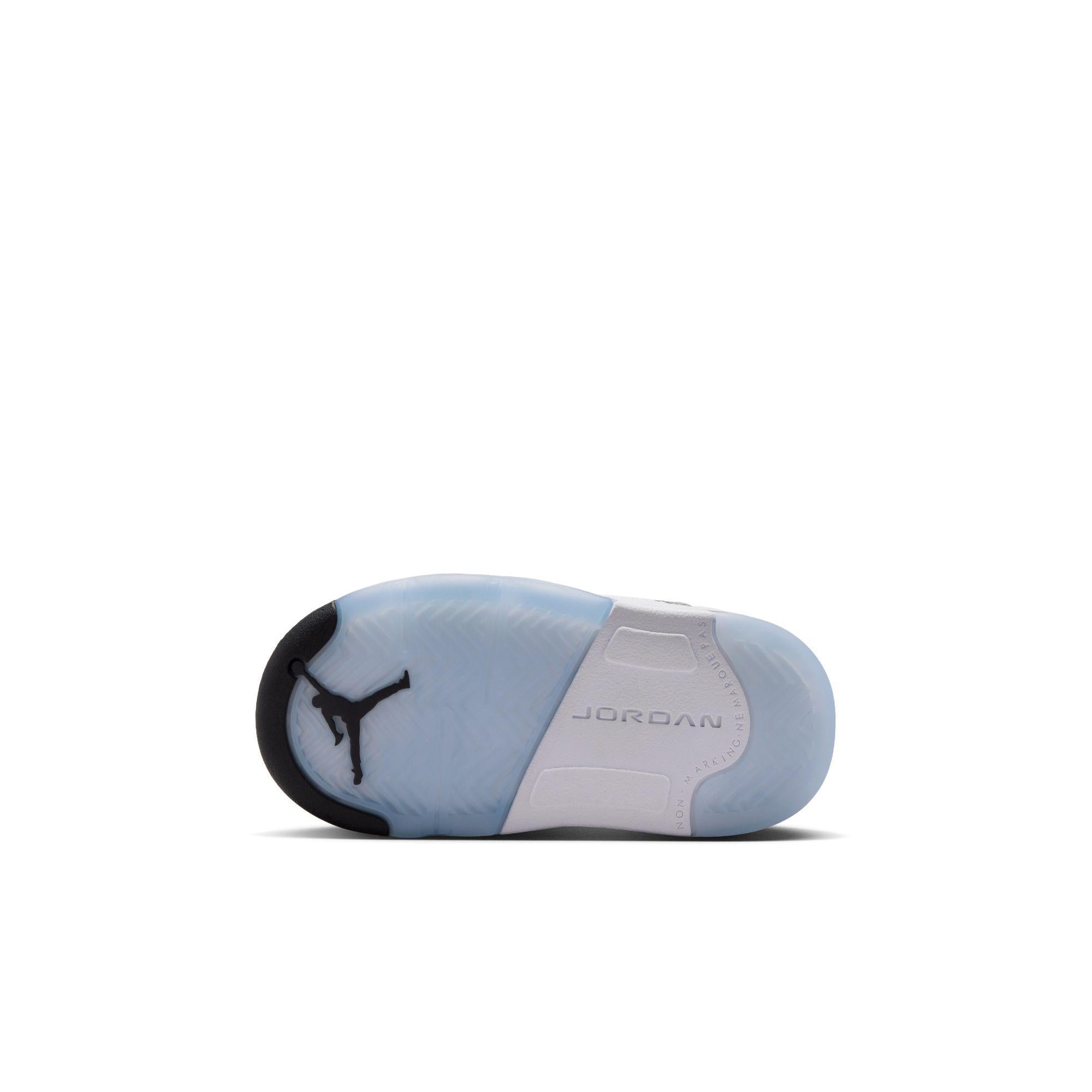 Jordan 5 Retro Toddler “White Metallic”