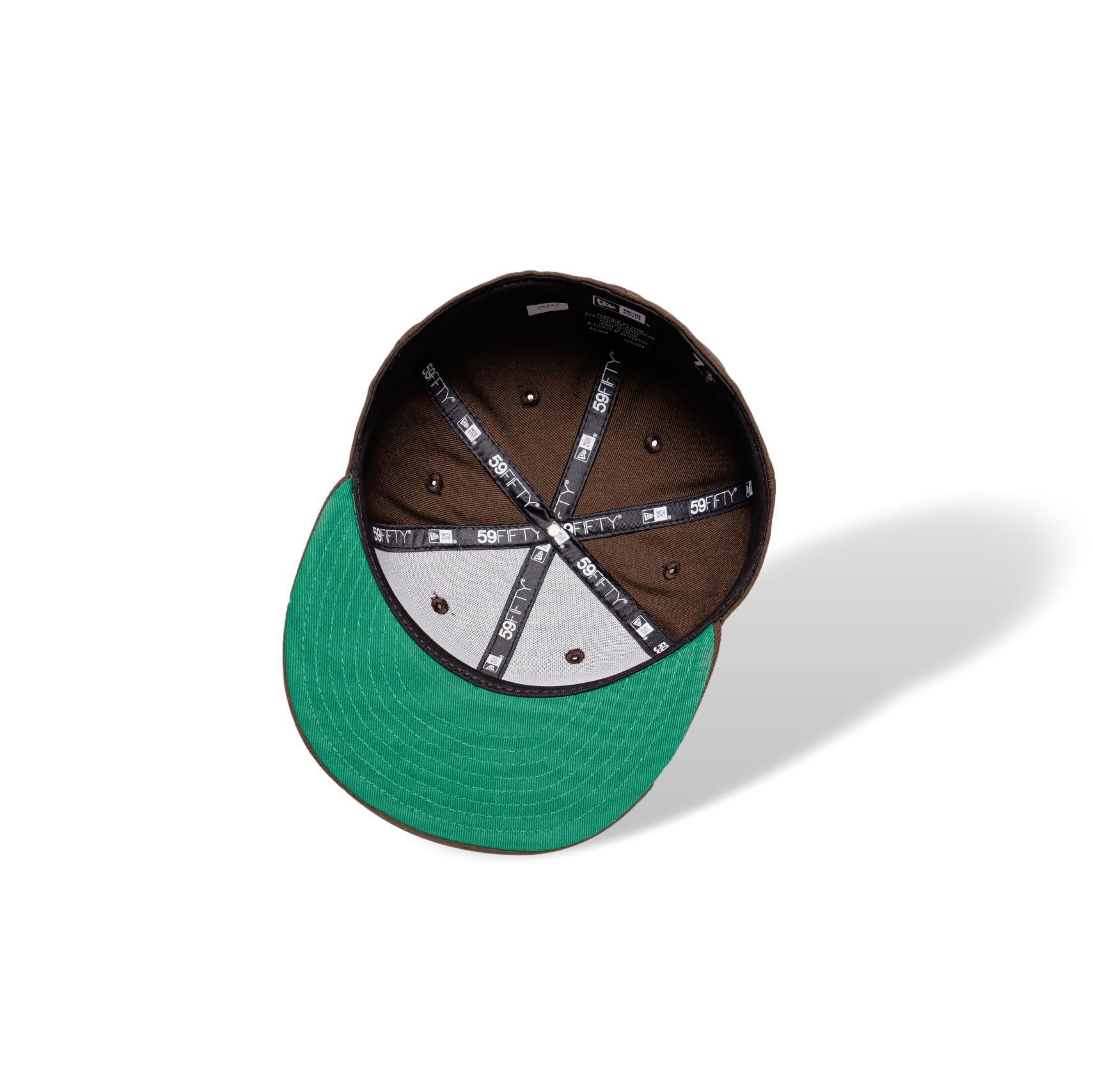 New Era Green & Brown Queens Fitted