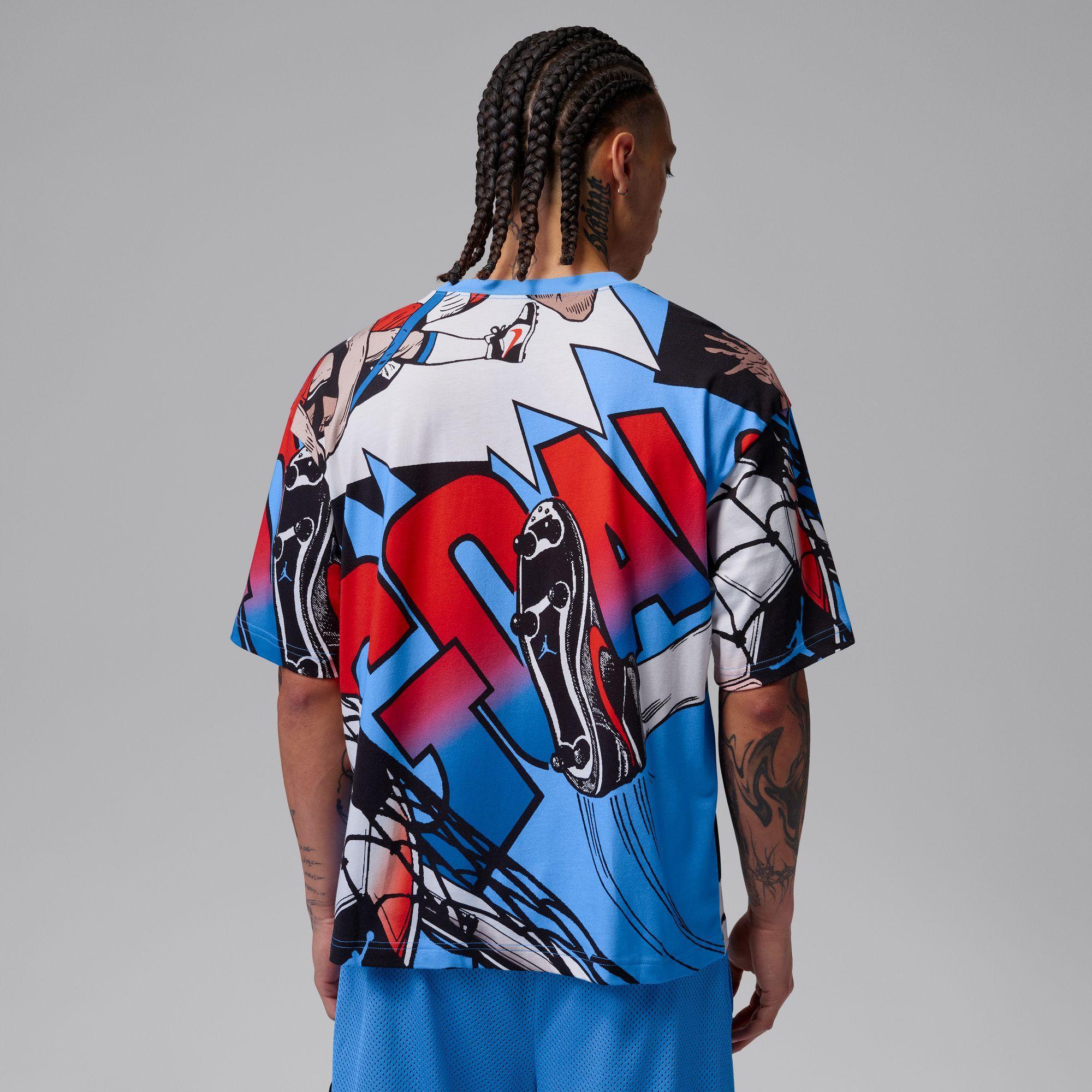 Jordan Brooklyn Short-Sleeve Graphic T-Shirt “White”