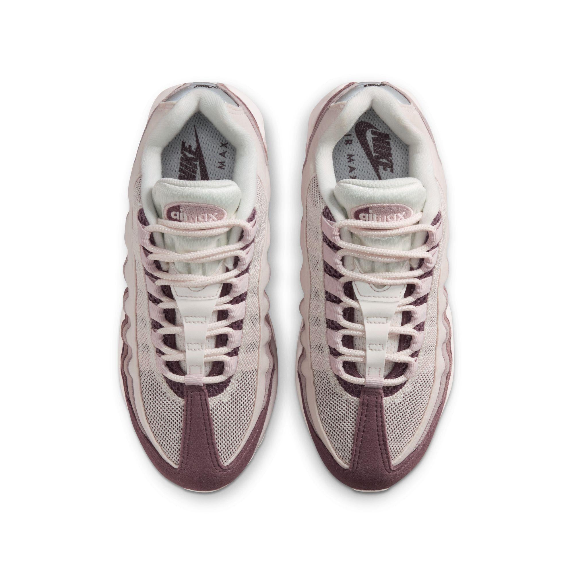 Nike Air Max 95 Big Bubble Gradeschool “Phantom Silt Red”