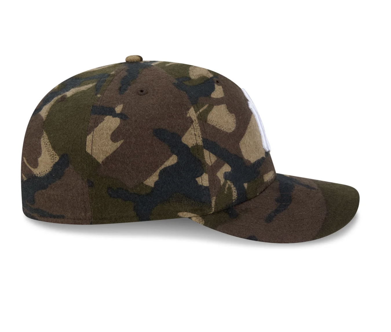 New Era New York Yankees Three Looms Camo Pre-Curve 59FIFTY Fitted