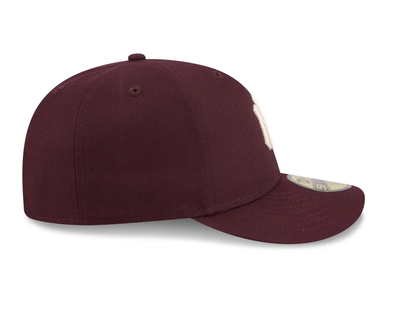 New Era New York Yankees Maroon Pre-Curve 59FIFTY Fitted